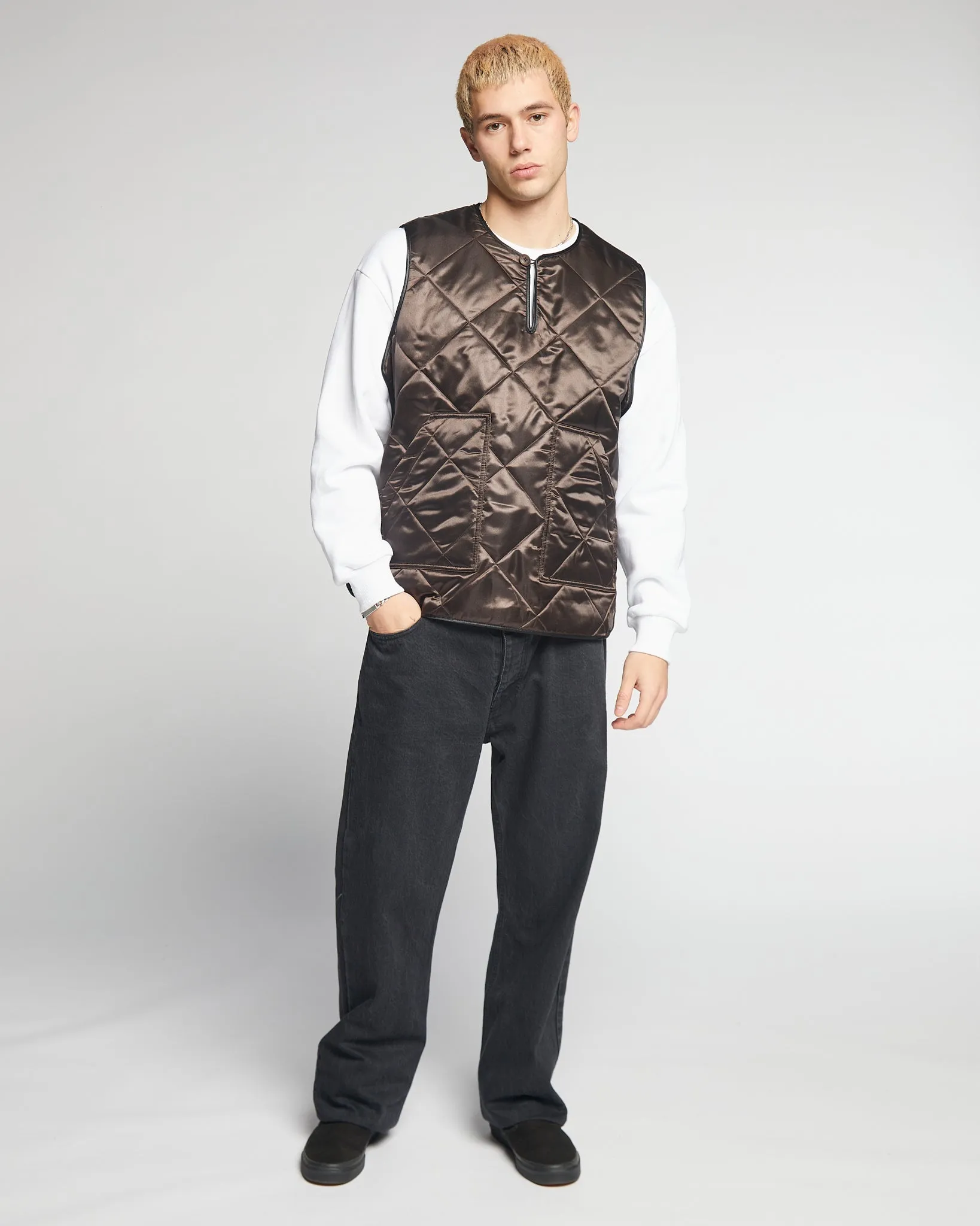 Armor Vest Diamond Quilt Brown sold by Eat Dust product image thumbnail 2