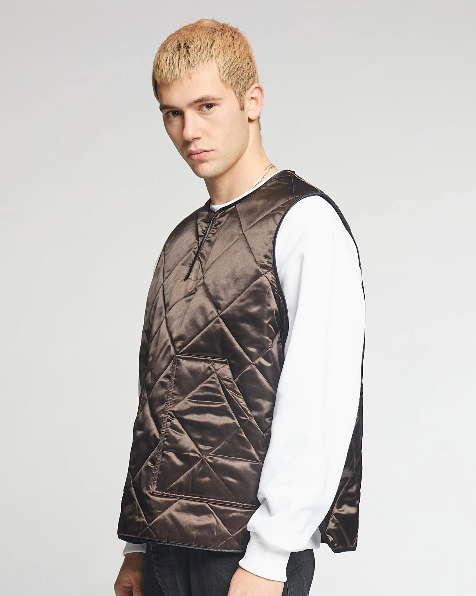 Armor Vest Diamond Quilt Brown sold by Eat Dust product image thumbnail 4