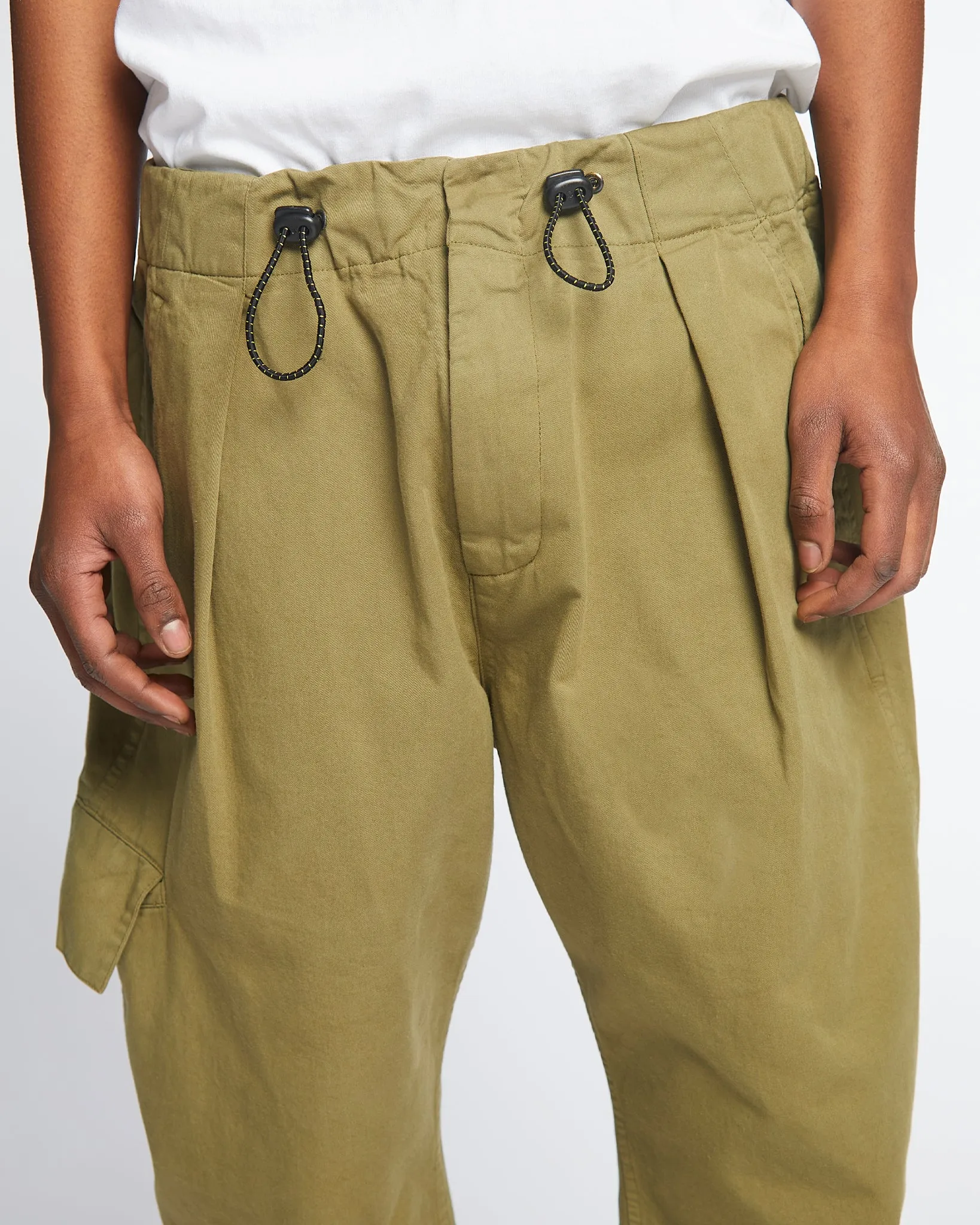 Desert Pants Crispy Cotton Dusty Green sold by Eat Dust product image thumbnail 3
