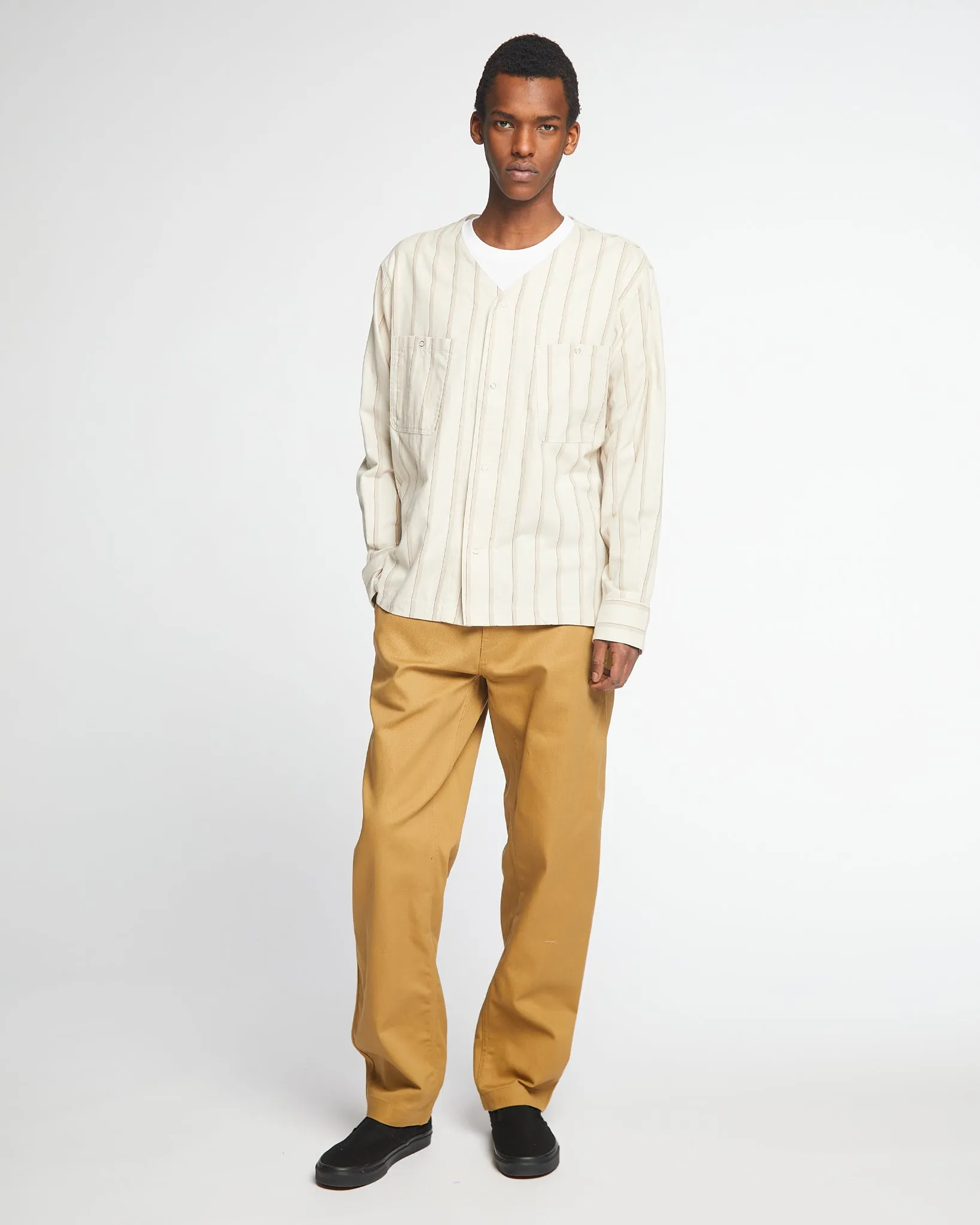 Field Shirt Brushed Stripes Mastik sold by Eat Dust product image thumbnail 2