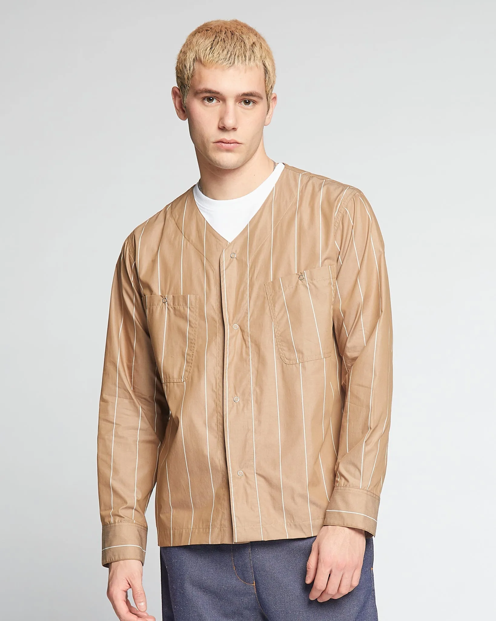 Field Shirt Venice Stripes Mushroom sold by Eat Dust product image thumbnail 5