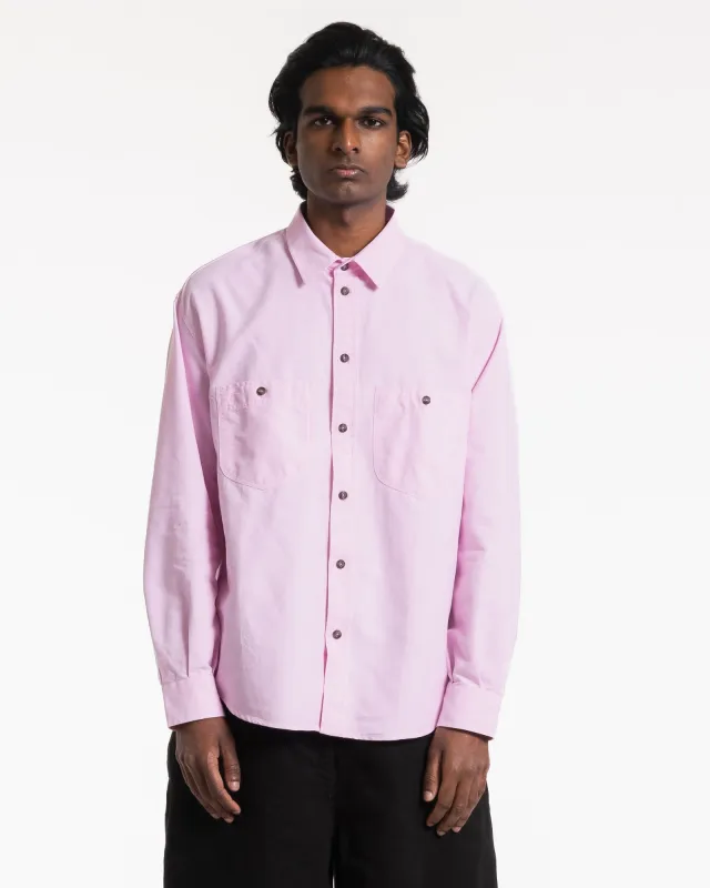 Mechanic Shirt Recycled Oxford Blossom made by Eat Dust