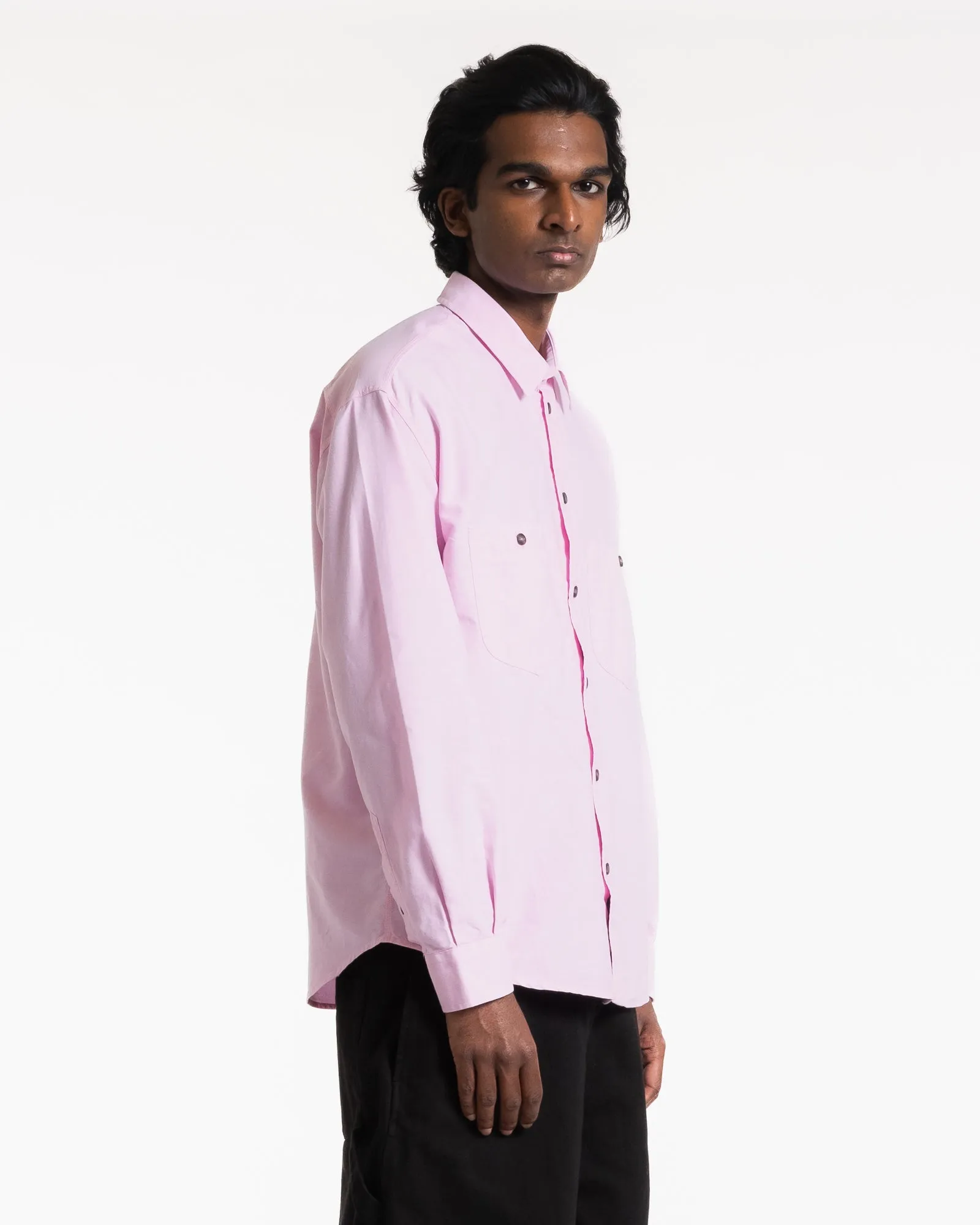 Mechanic Shirt Recycled Oxford Blossom sold by Eat Dust product image thumbnail 3