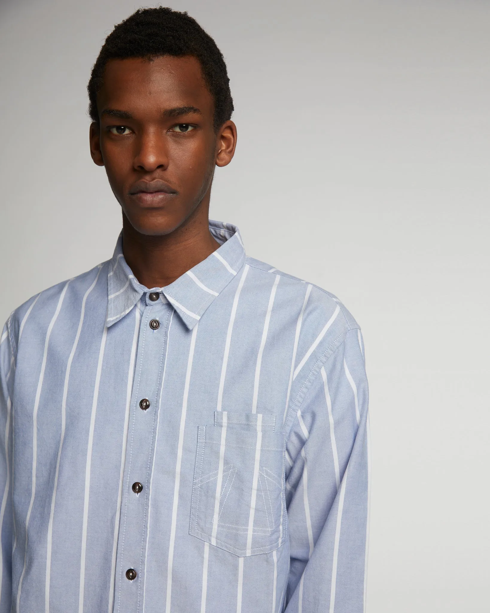 Combat Shirt Brooks Oxford L.Blue sold by Eat Dust product image thumbnail 3