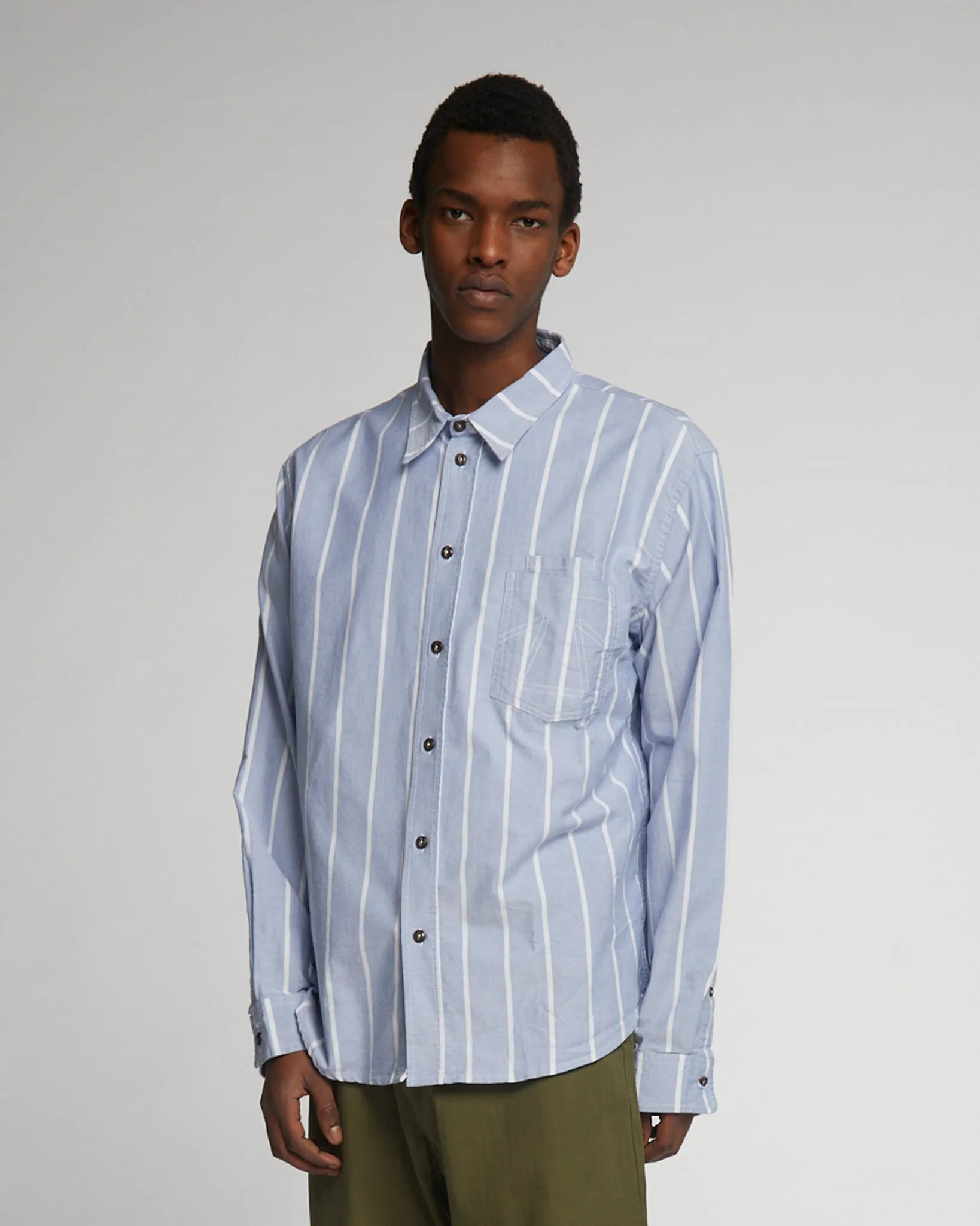 Combat Shirt Brooks Oxford L.Blue sold by Eat Dust