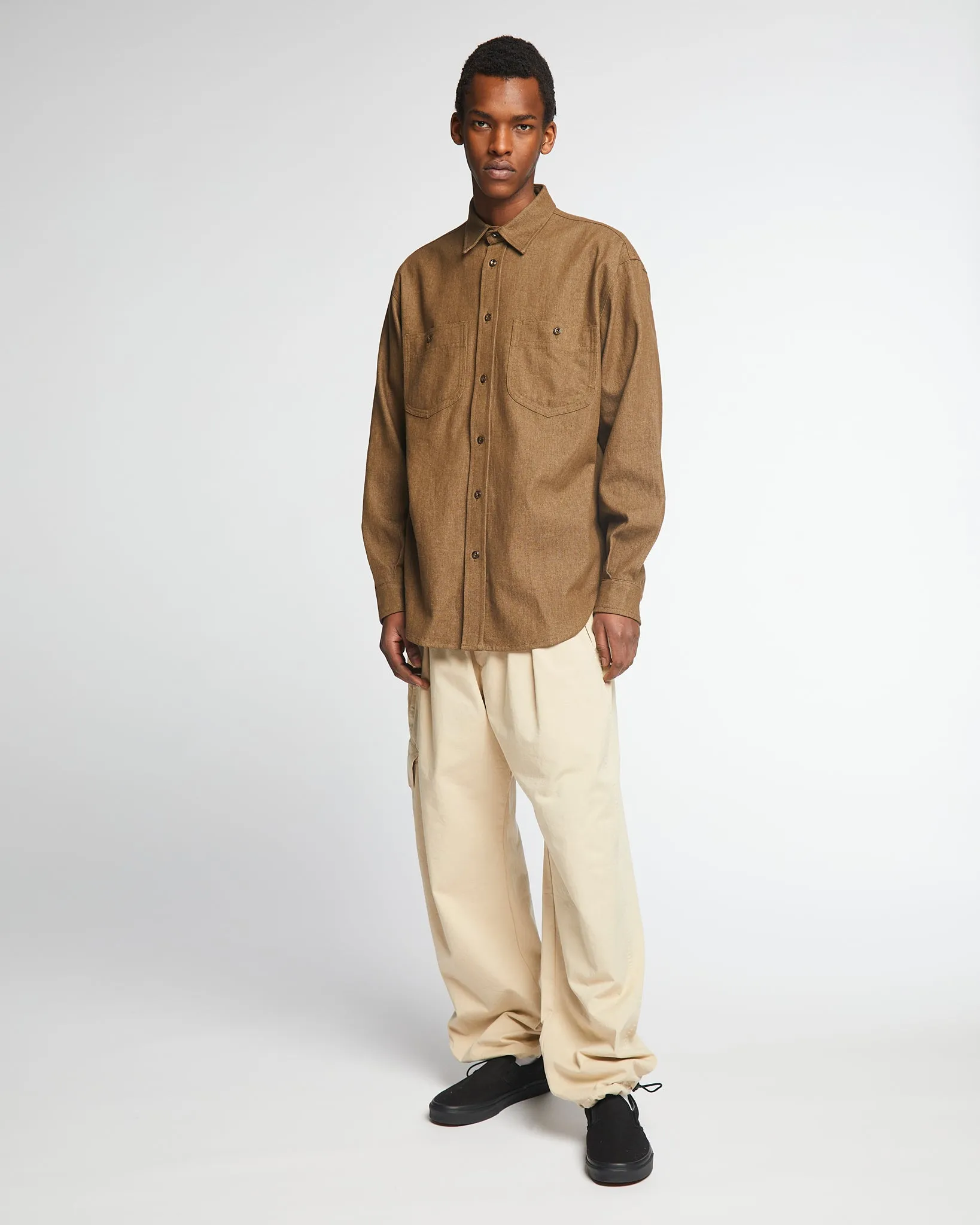 Mechanic Shirt Vaquero Light Brown sold by Eat Dust product image thumbnail 2