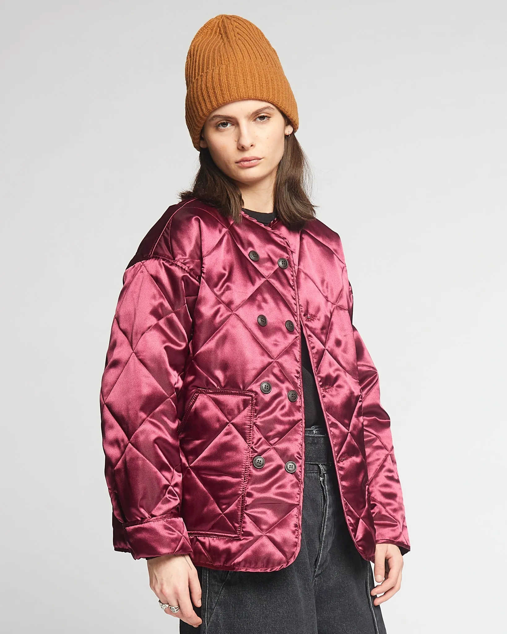 G.o.D Frostbite Diamond Quilt Wine sold by Eat Dust product image thumbnail 5