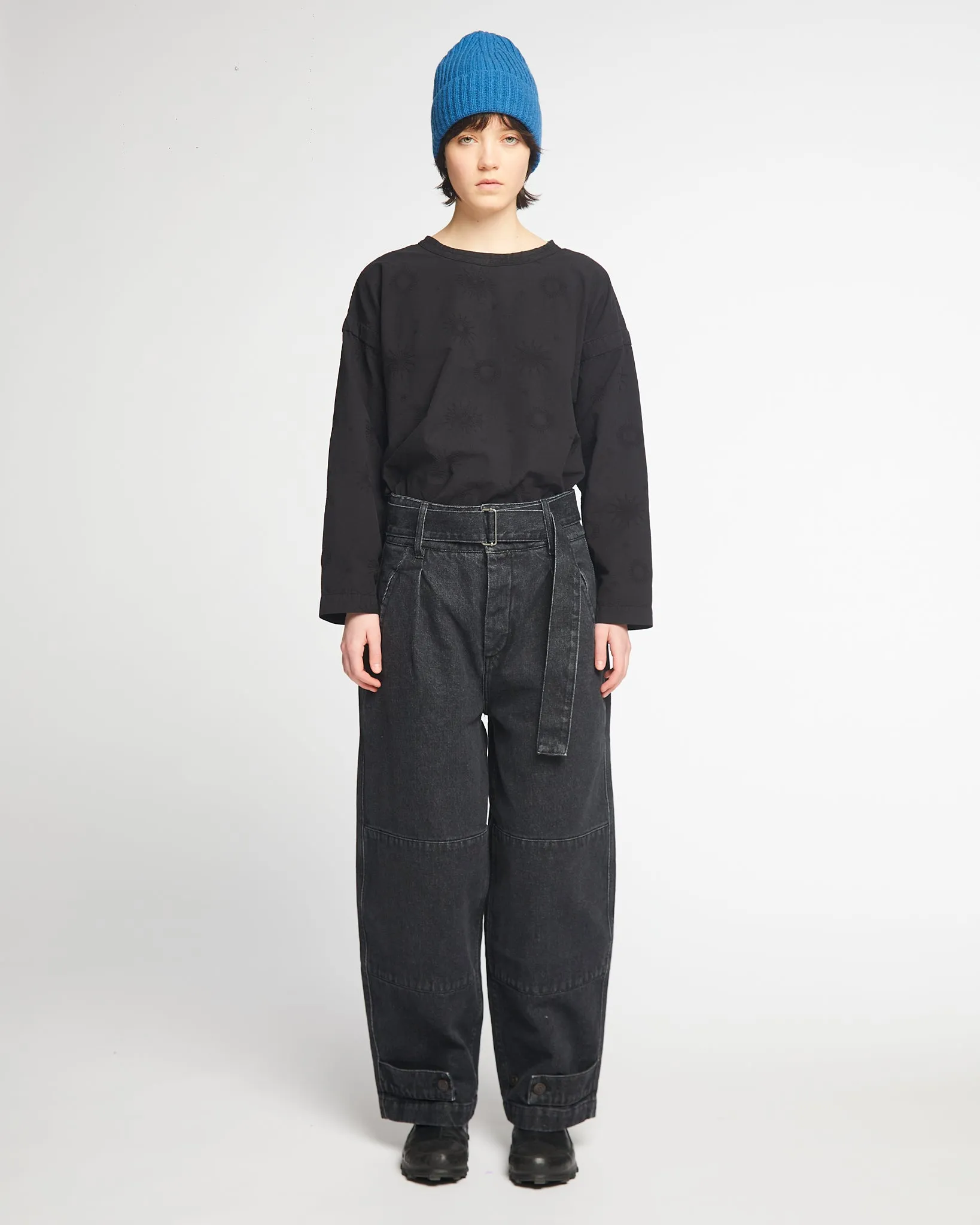 G.o.D Field Chino Black Denim Stone Washed sold by Eat Dust product image thumbnail 5