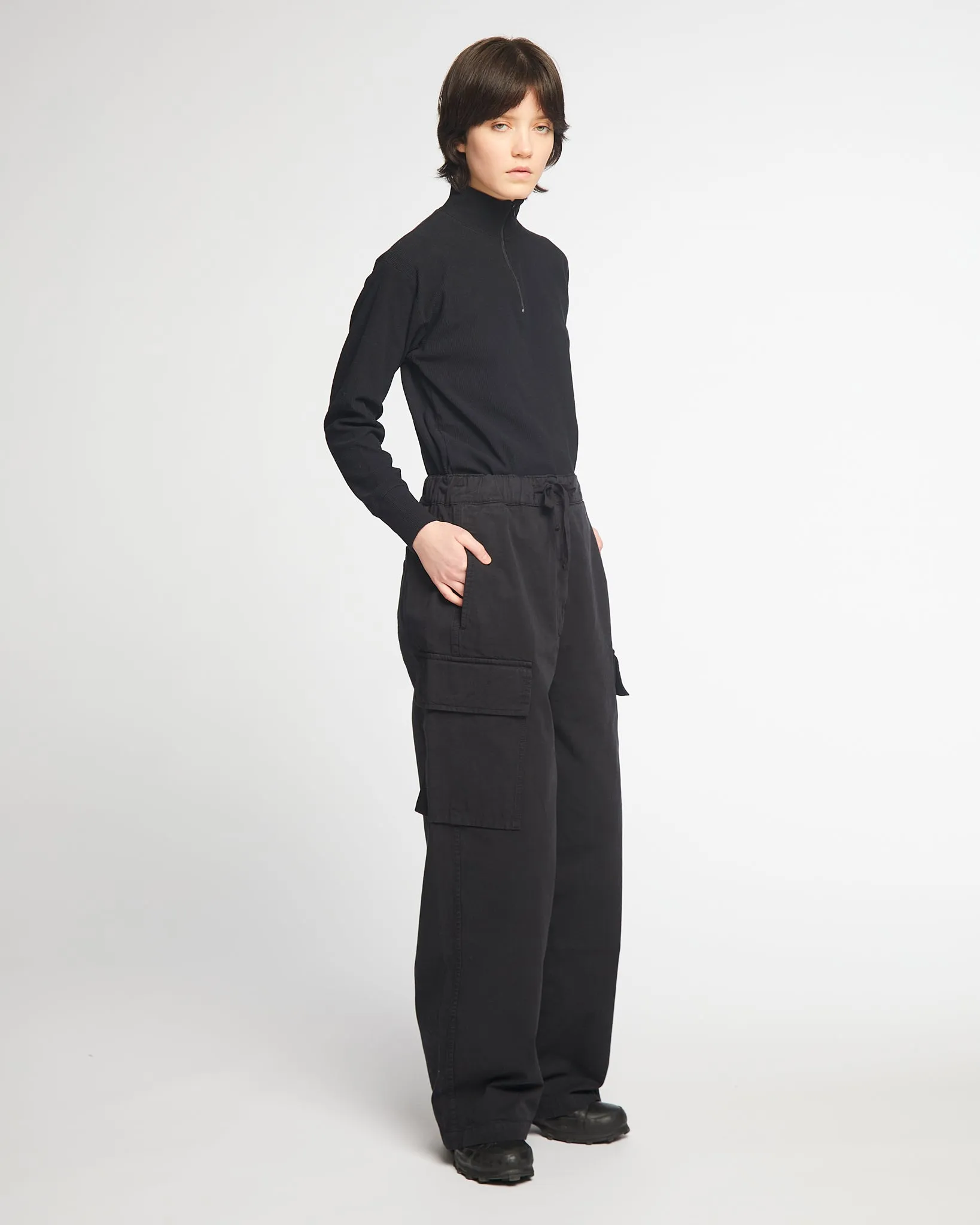 G.o.D Para Pants Crispy Cotton Black sold by Eat Dust product image thumbnail 5
