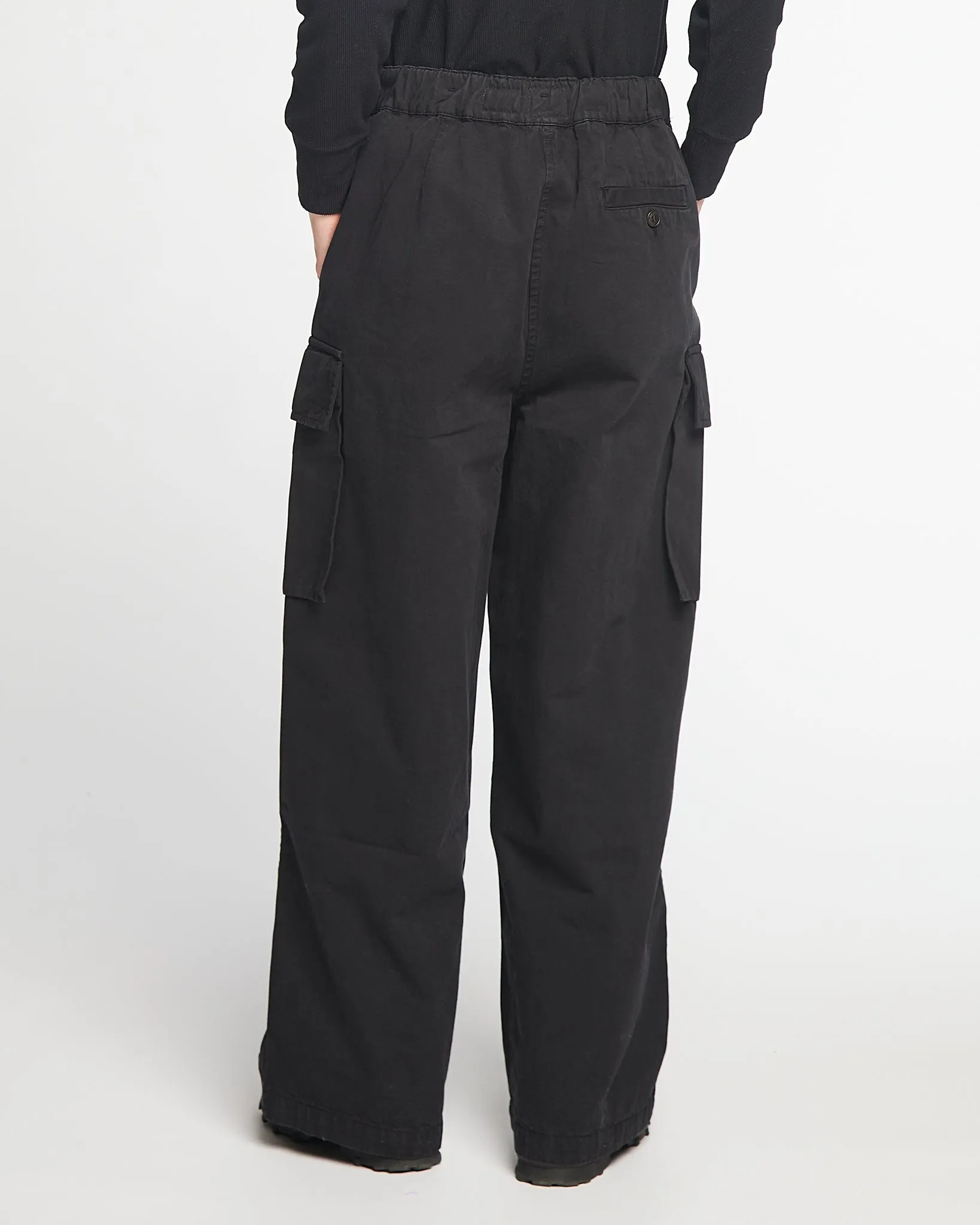 G.o.D Para Pants Crispy Cotton Black sold by Eat Dust product image thumbnail 4
