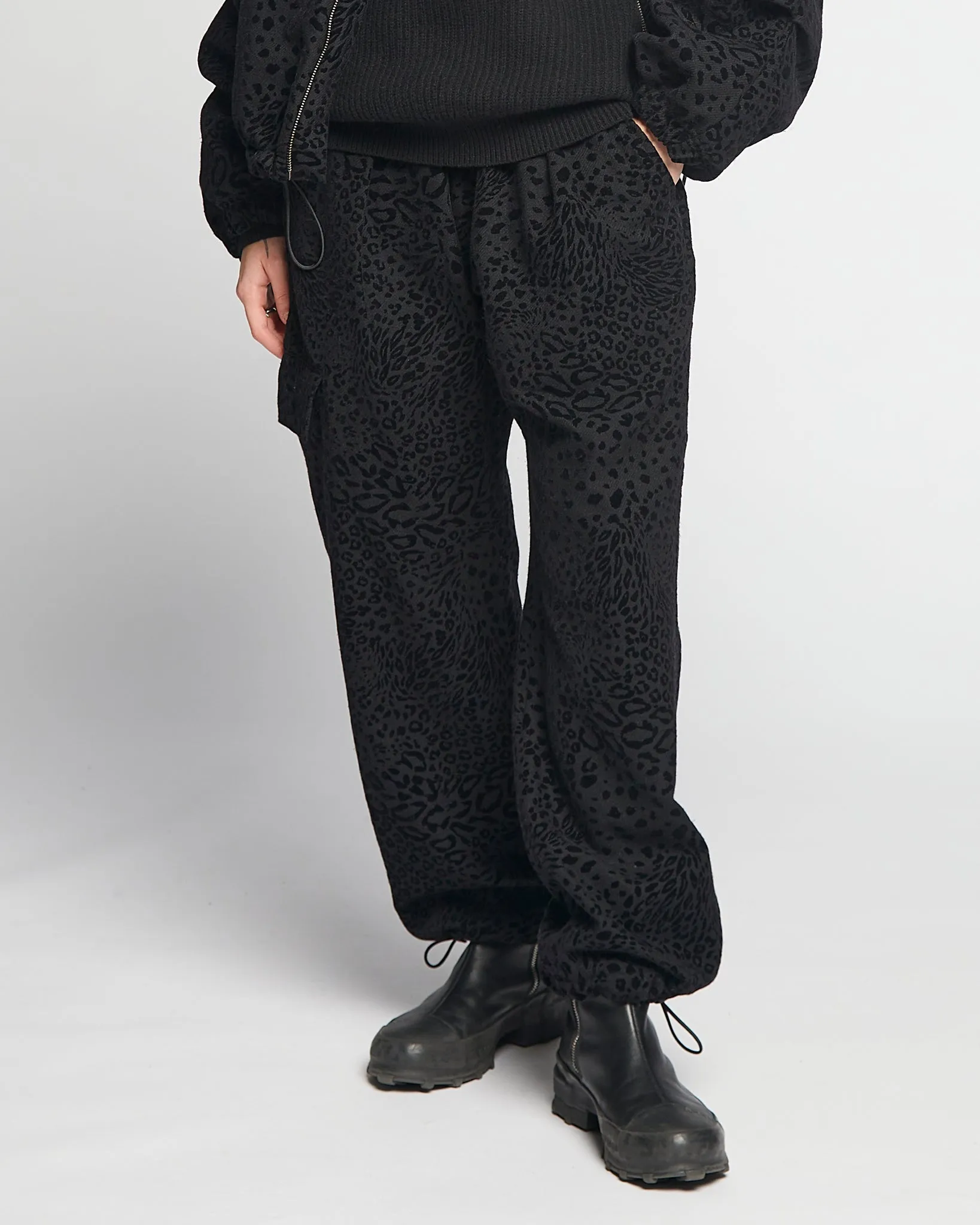 G.o.D Desert Pants Leopard Wool Black sold by Eat Dust product image thumbnail 2