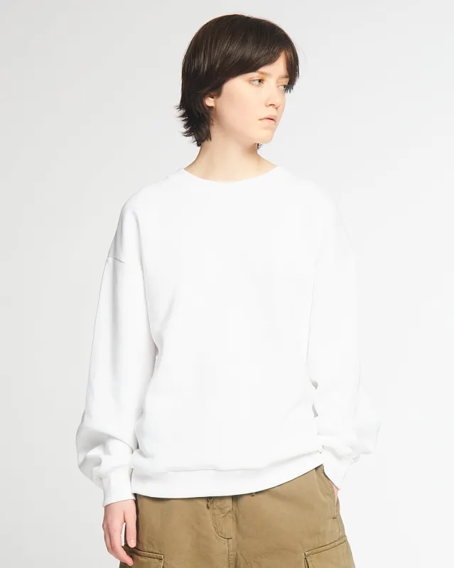 G.o.D Detroit Sweater Basic Cotton Fleece White made by Eat Dust