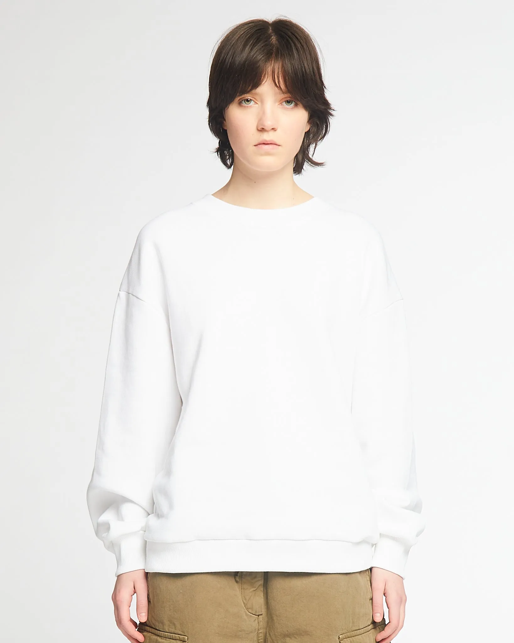 G.o.D Detroit Sweater Basic Cotton Fleece White sold by Eat Dust product image thumbnail 5