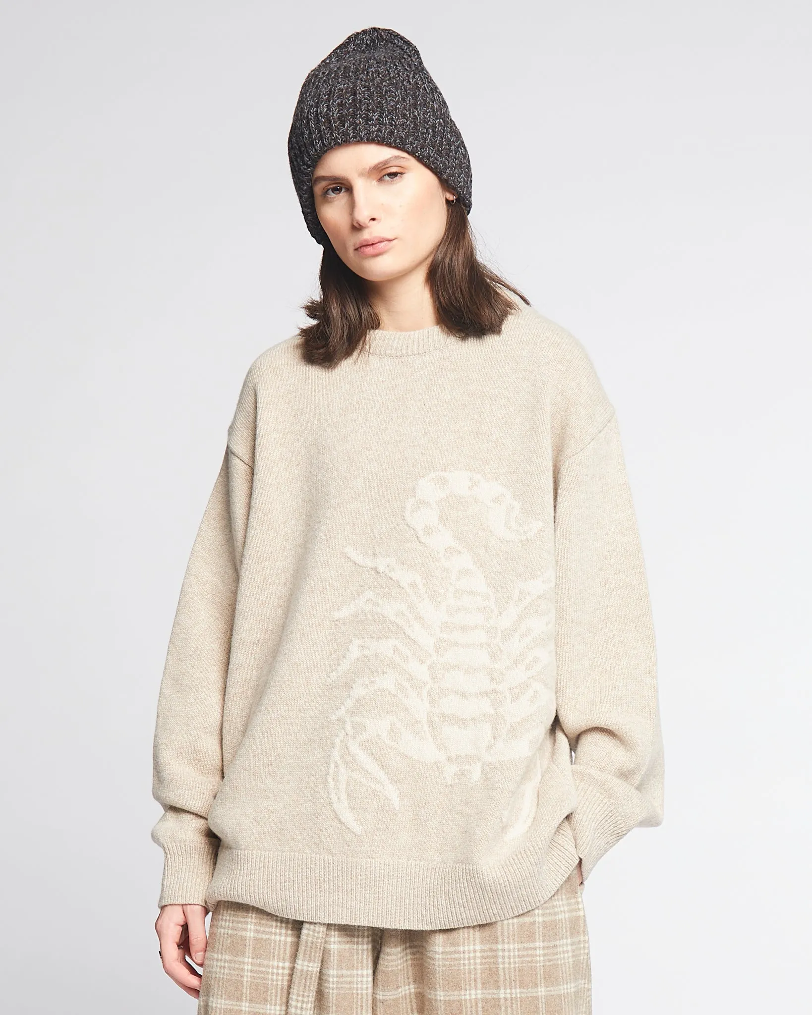 G.o.D Scorpio Sweater Delta Oatmeal sold by Eat Dust product image thumbnail 4