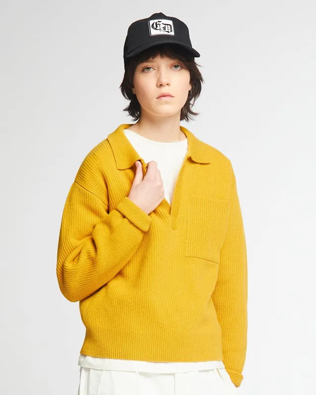 G.o.D Rugby Sweater Delta Gold made by Eat Dust