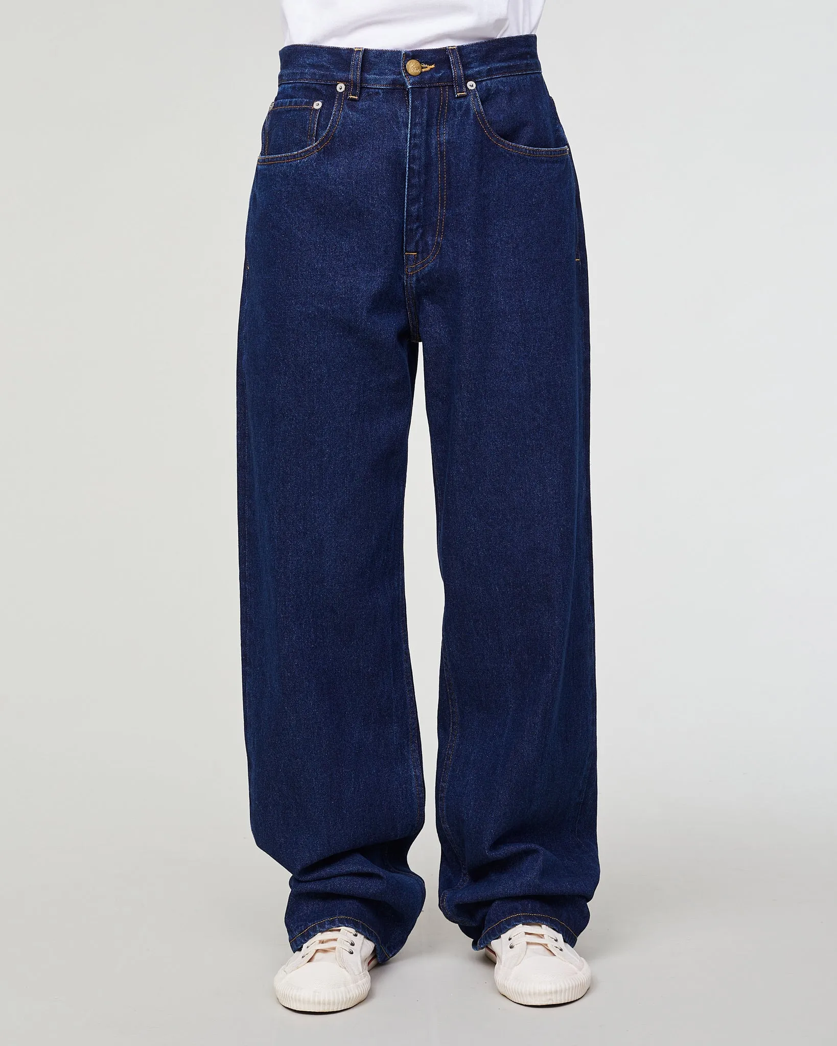 G.o.D Zoe Nikko Denim Stone Wash sold by Eat Dust