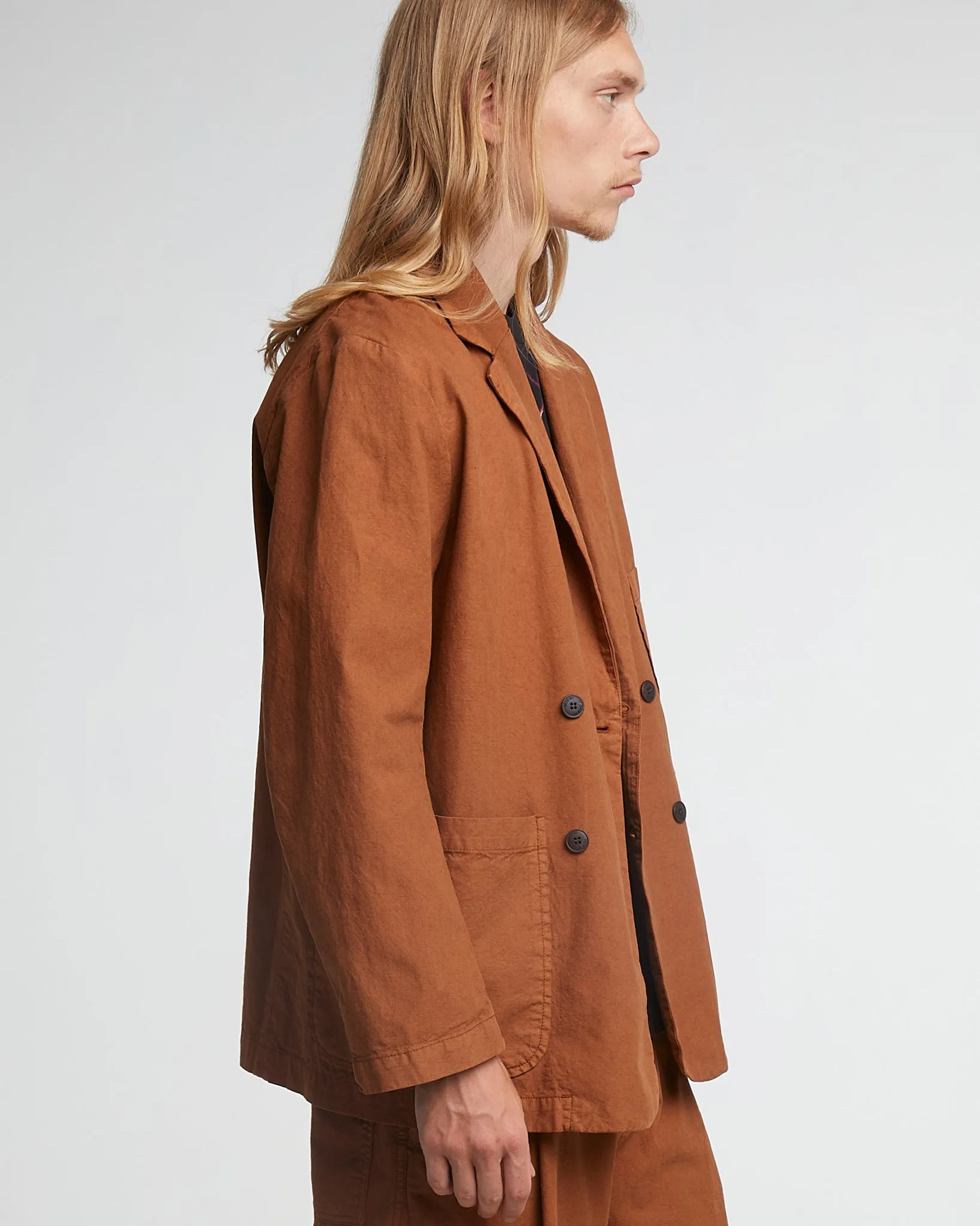 Blazer Cotton Linen Chipmunk sold by Eat Dust product image thumbnail 4