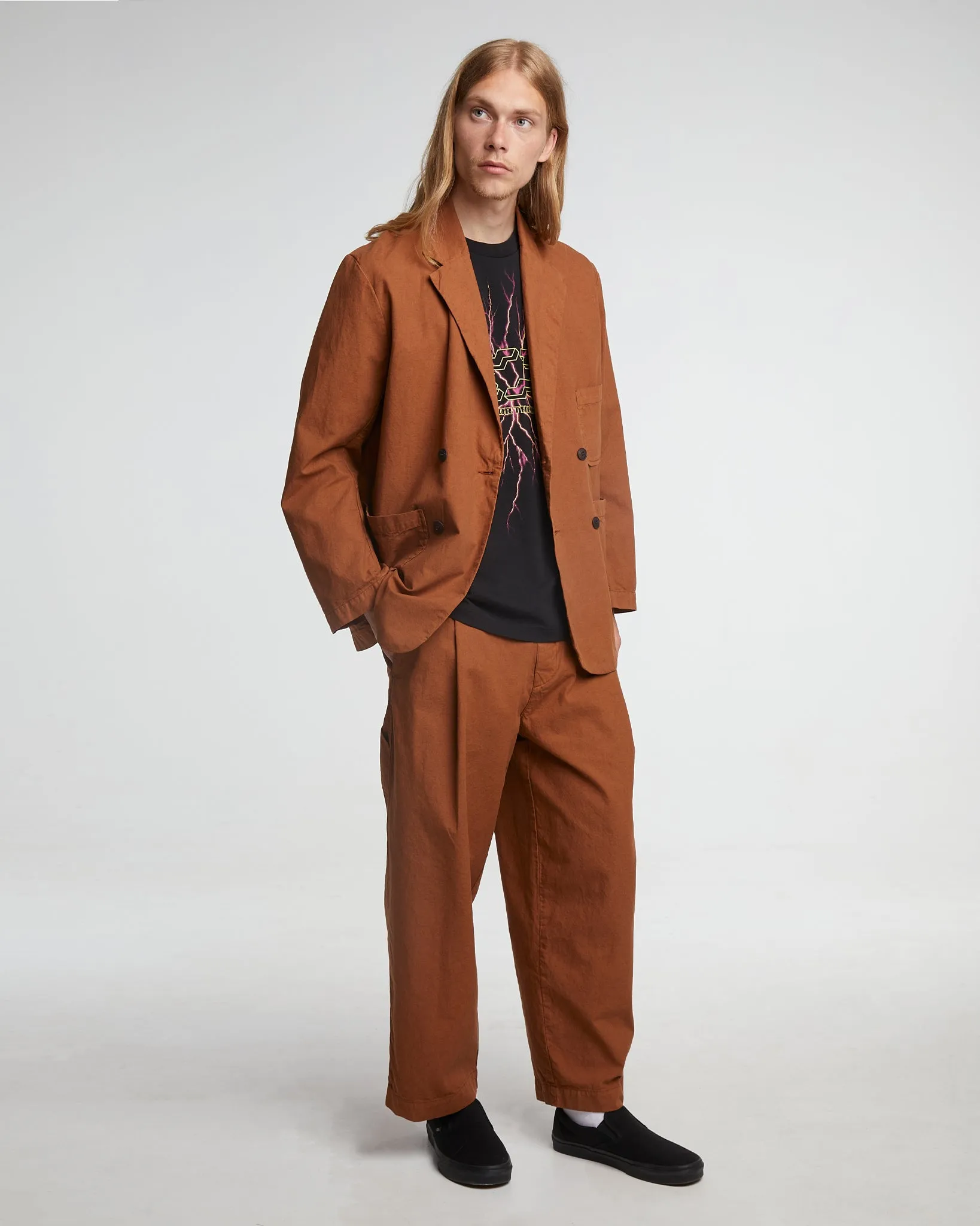 Blazer Cotton Linen Chipmunk sold by Eat Dust product image thumbnail 2