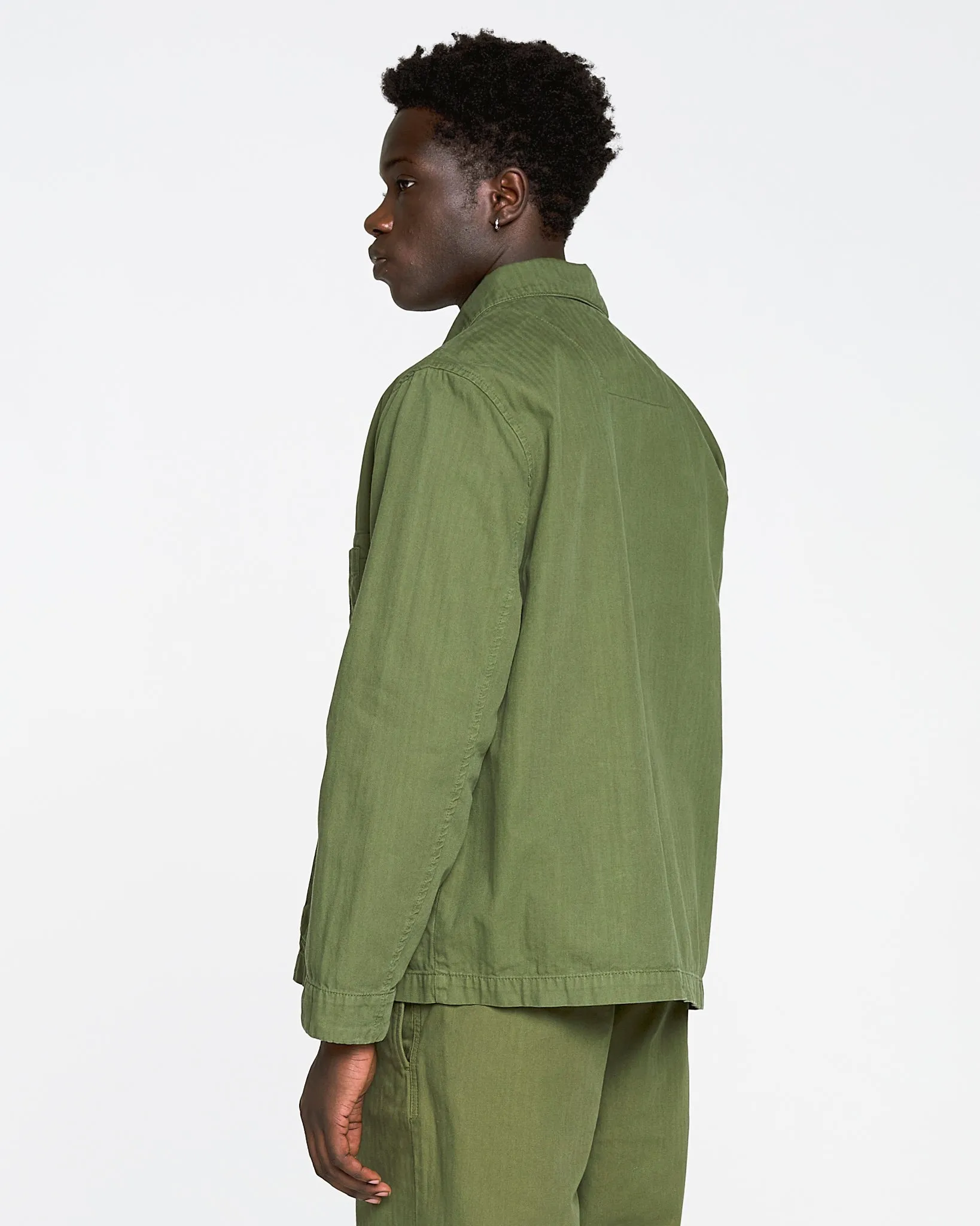 Combat Blazer HBT Cotton Avocado sold by Eat Dust product image thumbnail 4