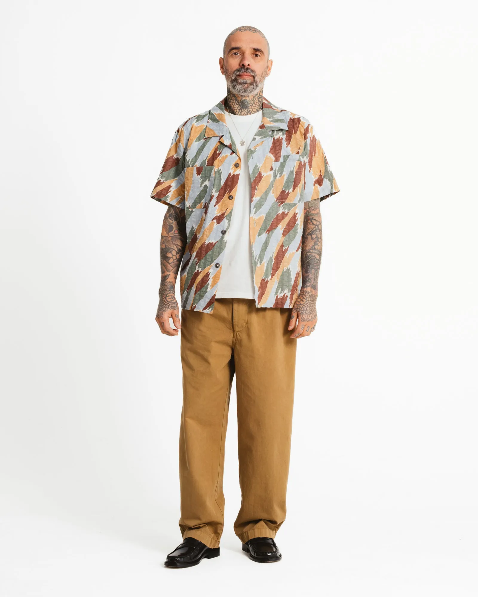 Aloha Shirt Brush Print Multi sold by Eat Dust product image thumbnail 2