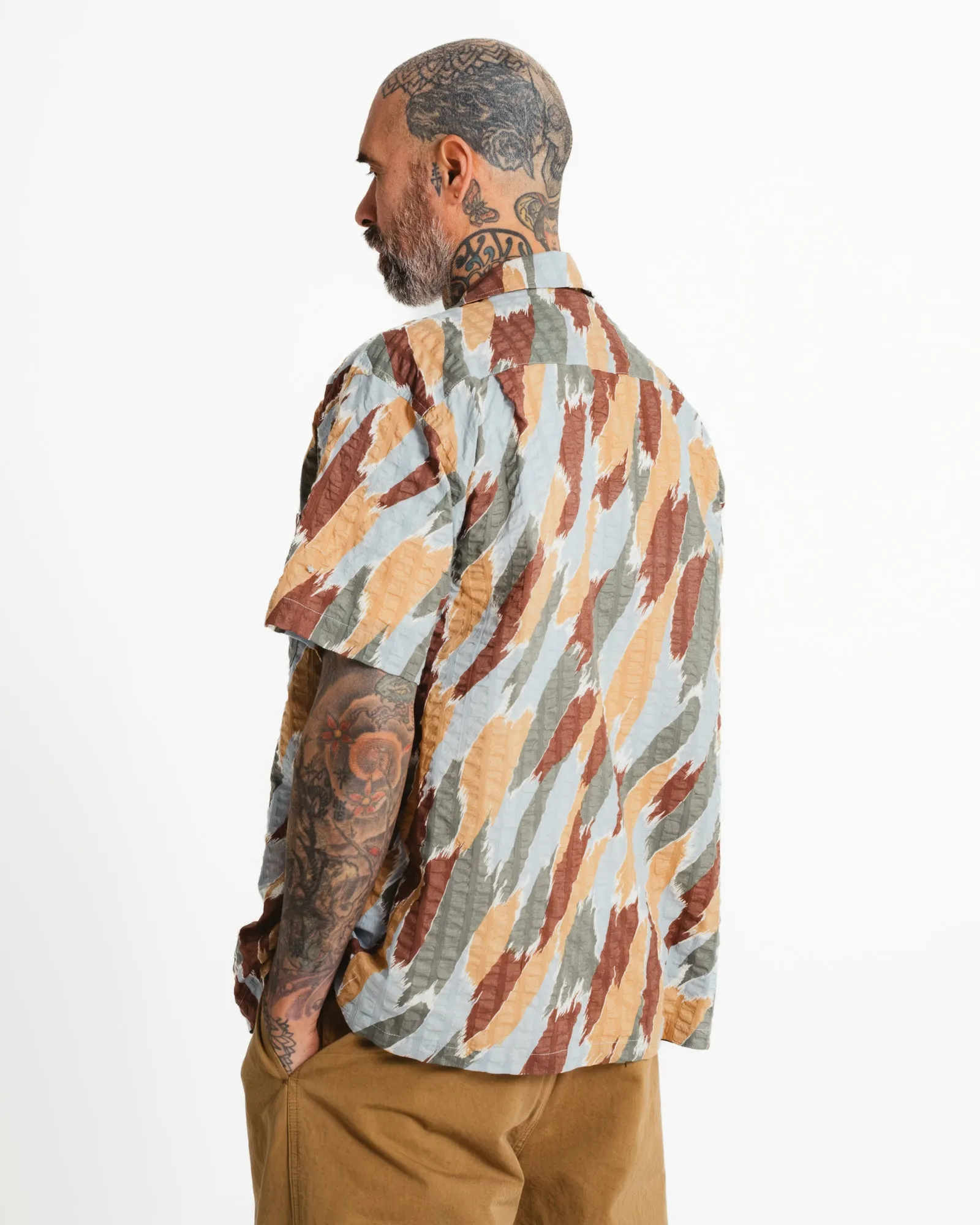 Aloha Shirt Brush Print Multi sold by Eat Dust product image thumbnail 4