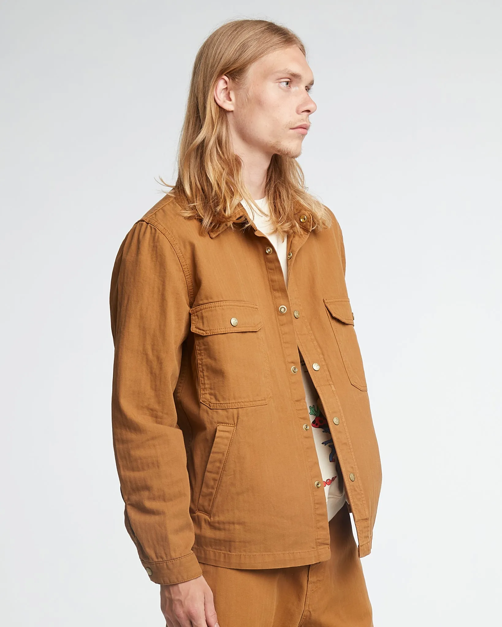 Troy Shirt HBT Cotton Sugar sold by Eat Dust product image thumbnail 4