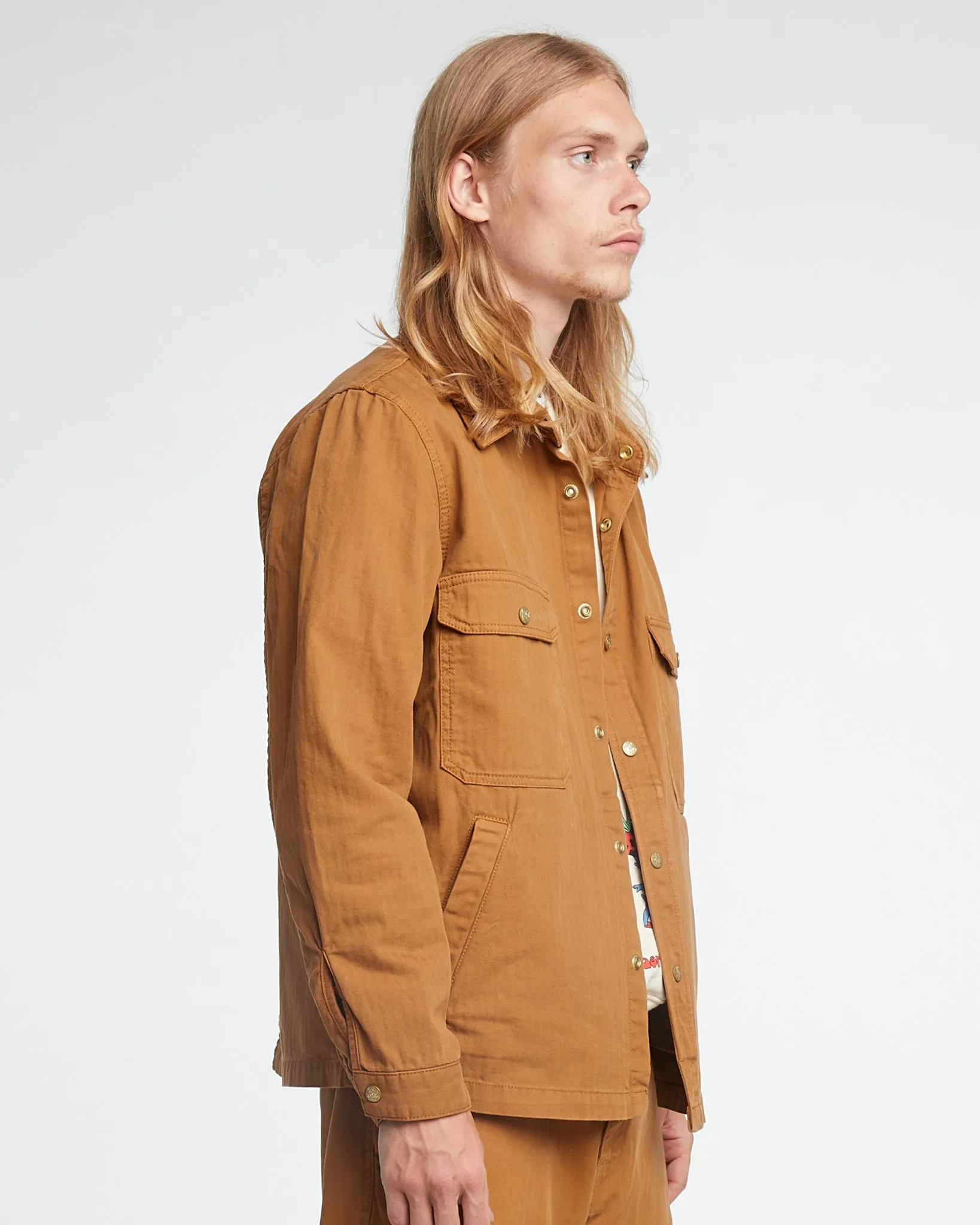 Troy Shirt HBT Cotton Sugar sold by Eat Dust product image thumbnail 3