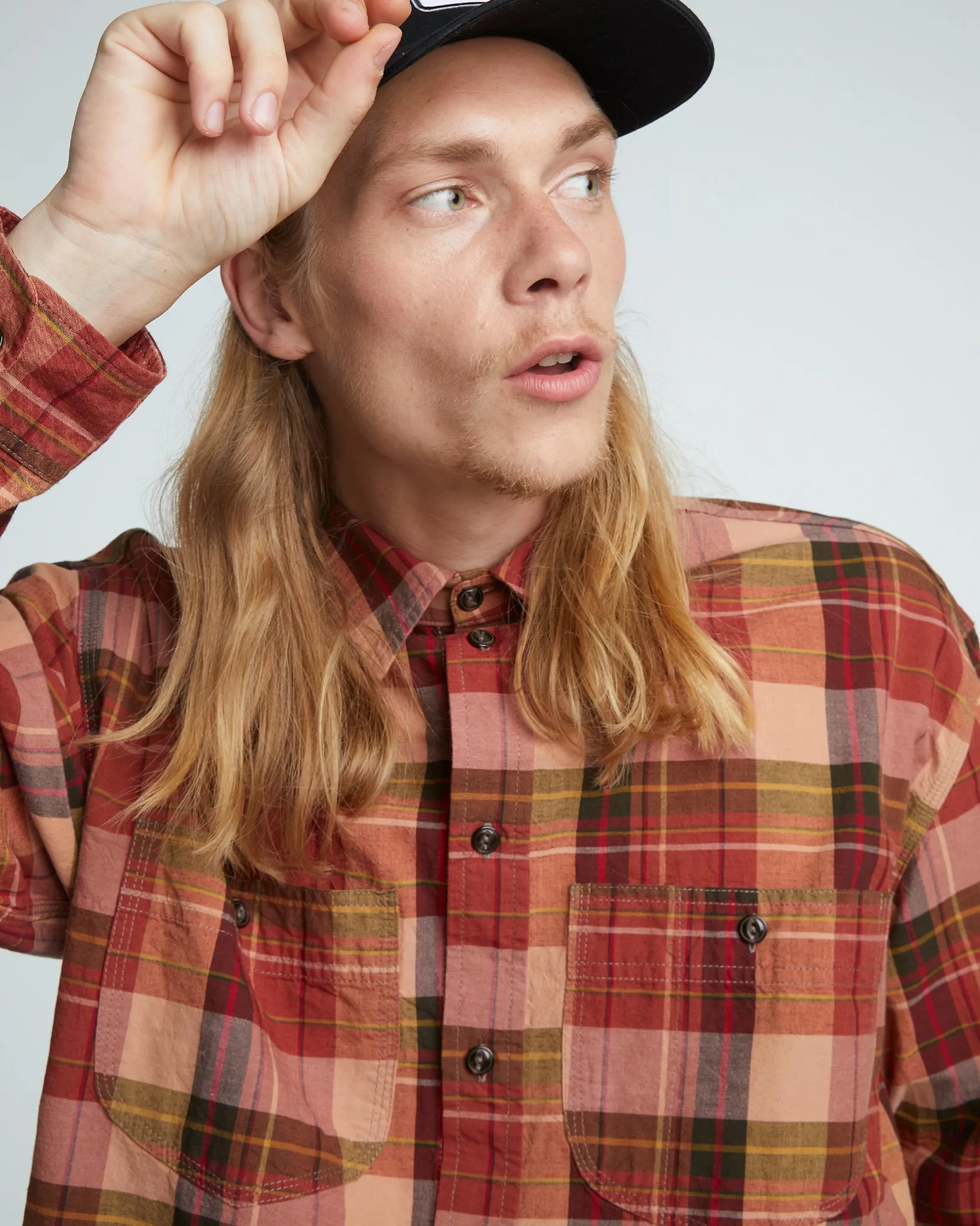 Mechanic Shirt Voodoo Check Sienna sold by Eat Dust product image thumbnail 3