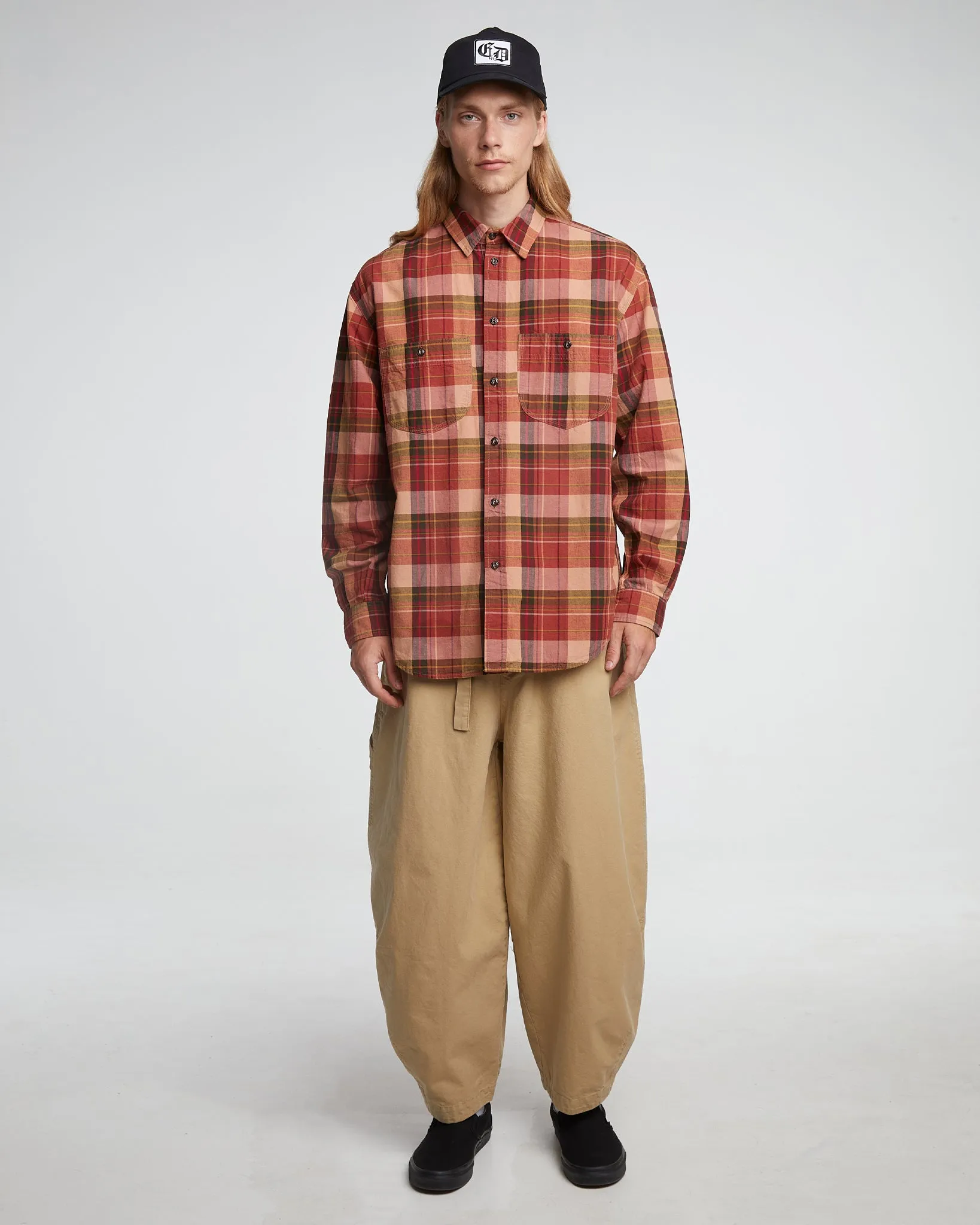 Mechanic Shirt Voodoo Check Sienna sold by Eat Dust product image thumbnail 2