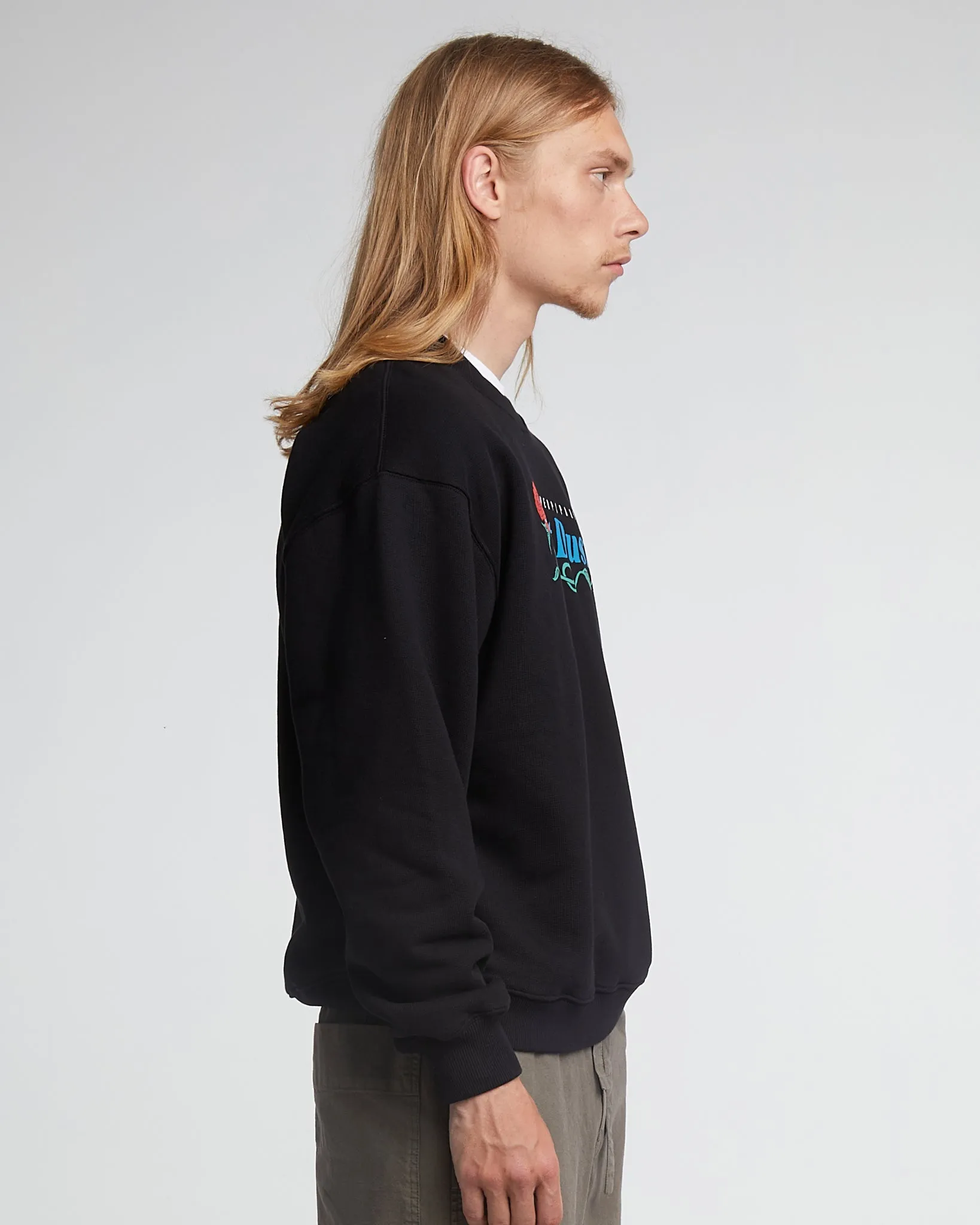 Detroit Sweater Eatrose Basic Fleece Black sold by Eat Dust product image thumbnail 4