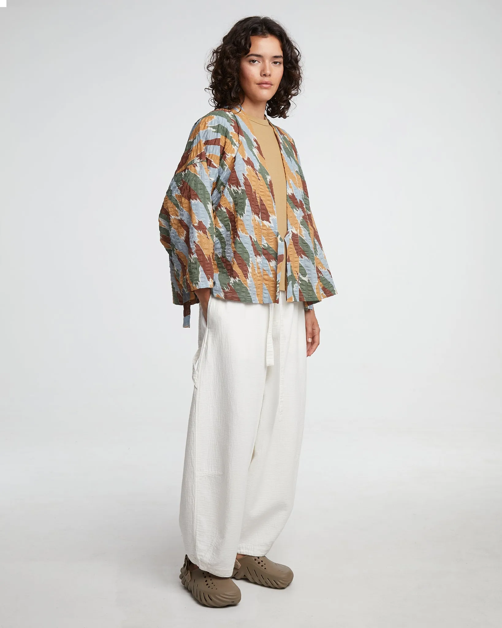 G.o.D Kimono Brush Print Multi sold by Eat Dust product image thumbnail 2