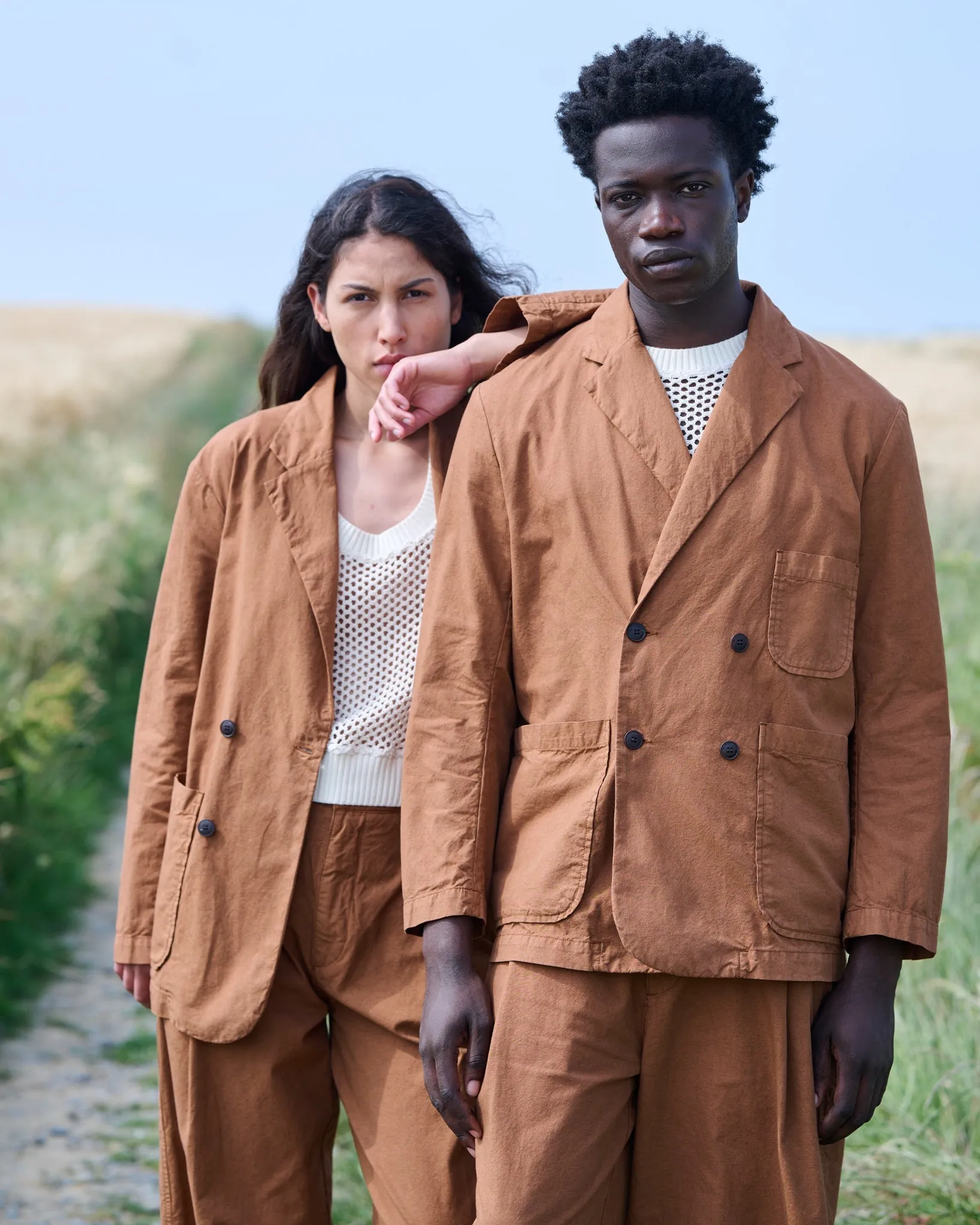 G.o.D Blazer Cotton Linen Chipmunk sold by Eat Dust product image thumbnail 4