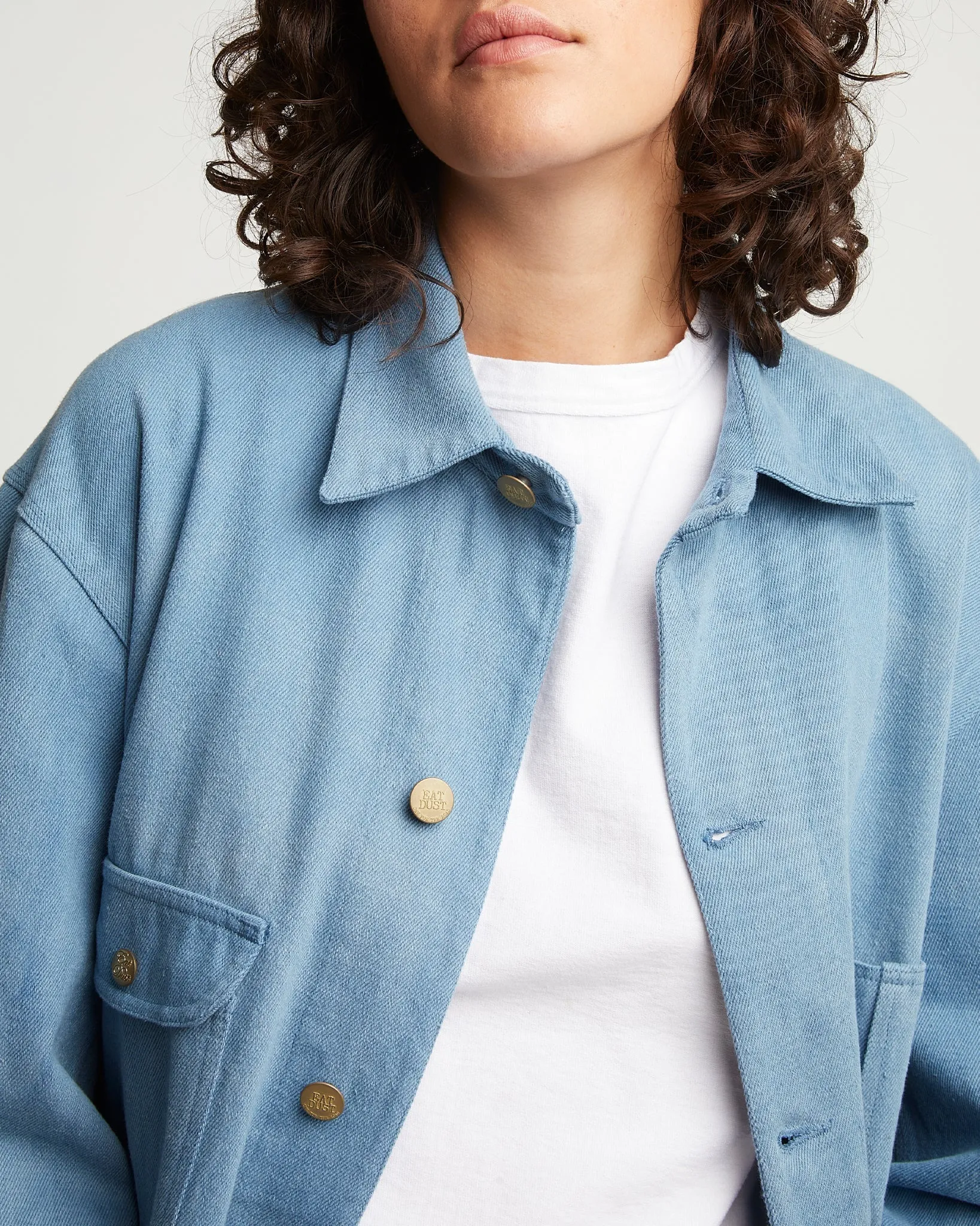 G.o.D Alcatraz Jacket Acid Denim Blue sold by Eat Dust product image thumbnail 5