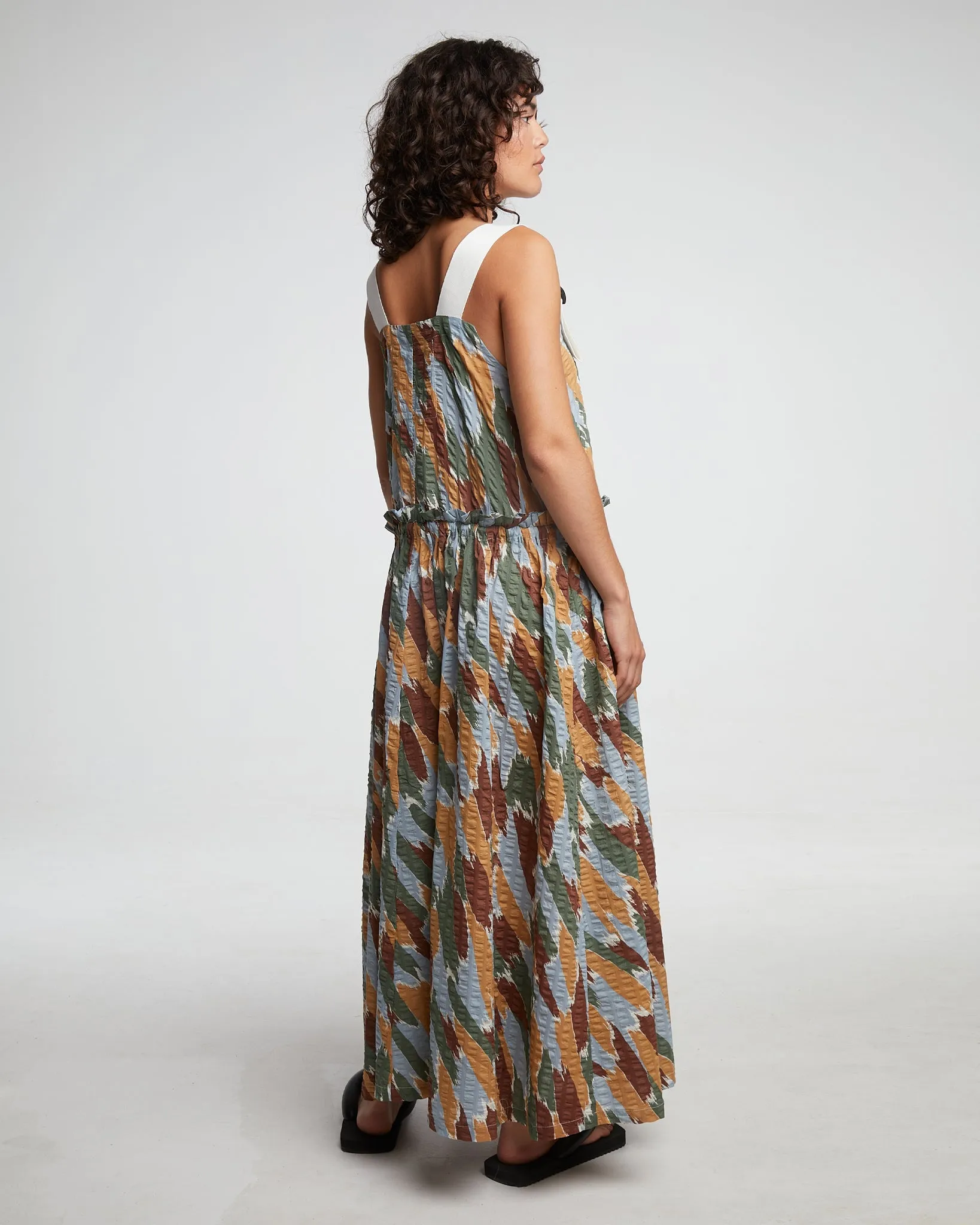 G.o.D Sun Dress Brush Print Multi sold by Eat Dust product image thumbnail 5