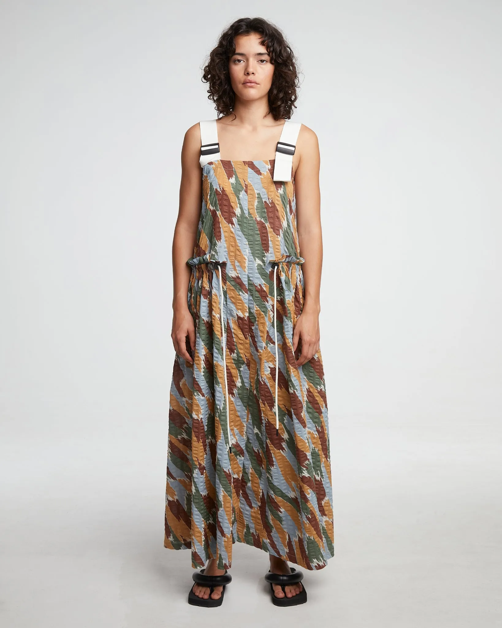 G.o.D Sun Dress Brush Print Multi sold by Eat Dust product image thumbnail 3