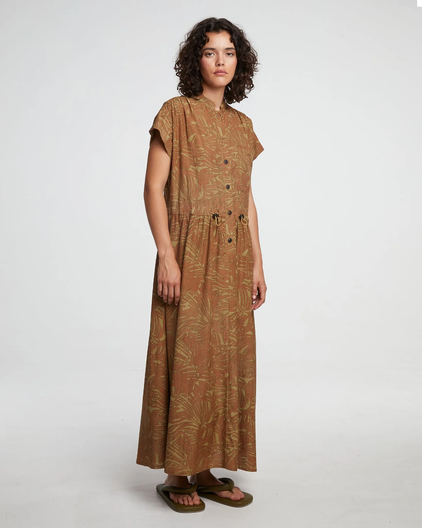 G.o.D Service Dress Bamboo Rayon Amber sold by Eat Dust product image thumbnail 3