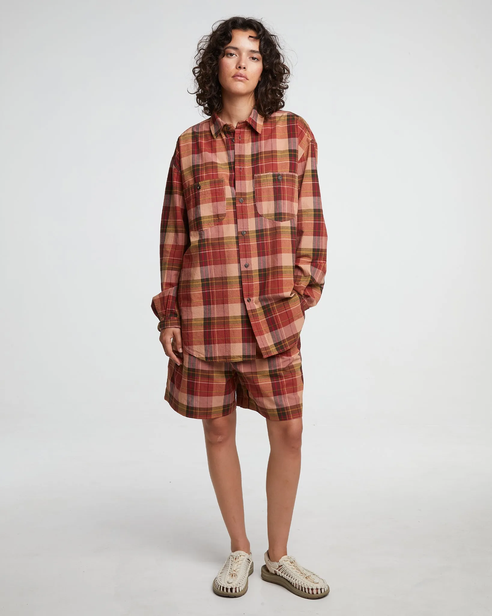 G.o.D Mechanic Shirt Voodoo Check Sienna sold by Eat Dust product image thumbnail 3