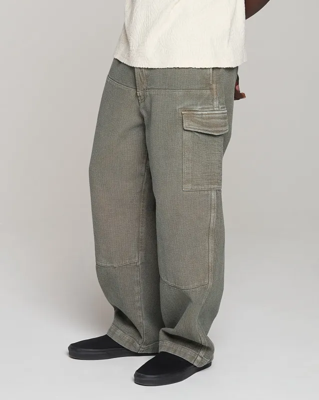 Cargo Pants A-Gi Cotton Grape Leaf made by Eat Dust