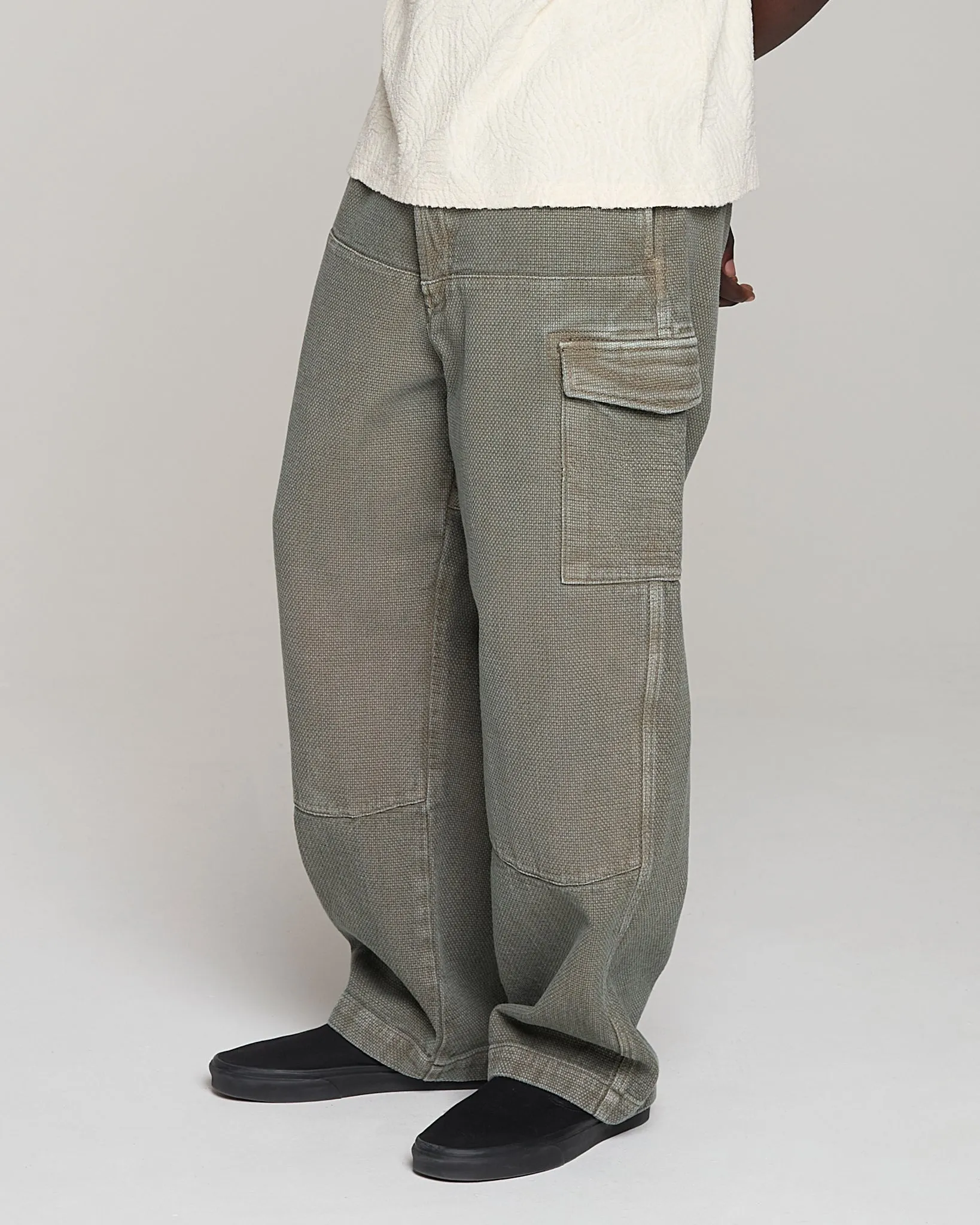 Cargo Pants A-Gi Cotton Grape Leaf sold by Eat Dust