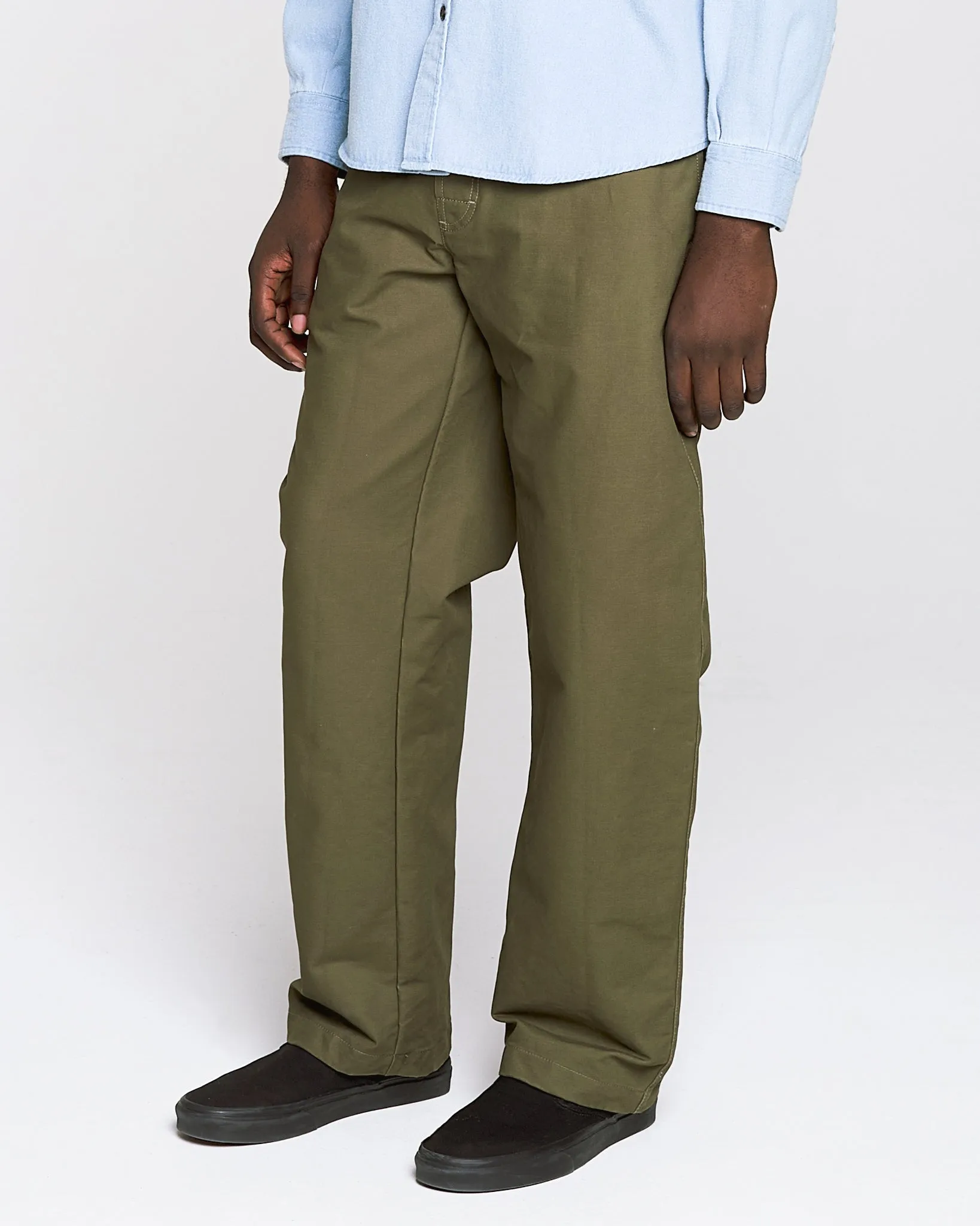 Oakland Chino Nebraska Cotton Dusty Green sold by Eat Dust product image thumbnail 5