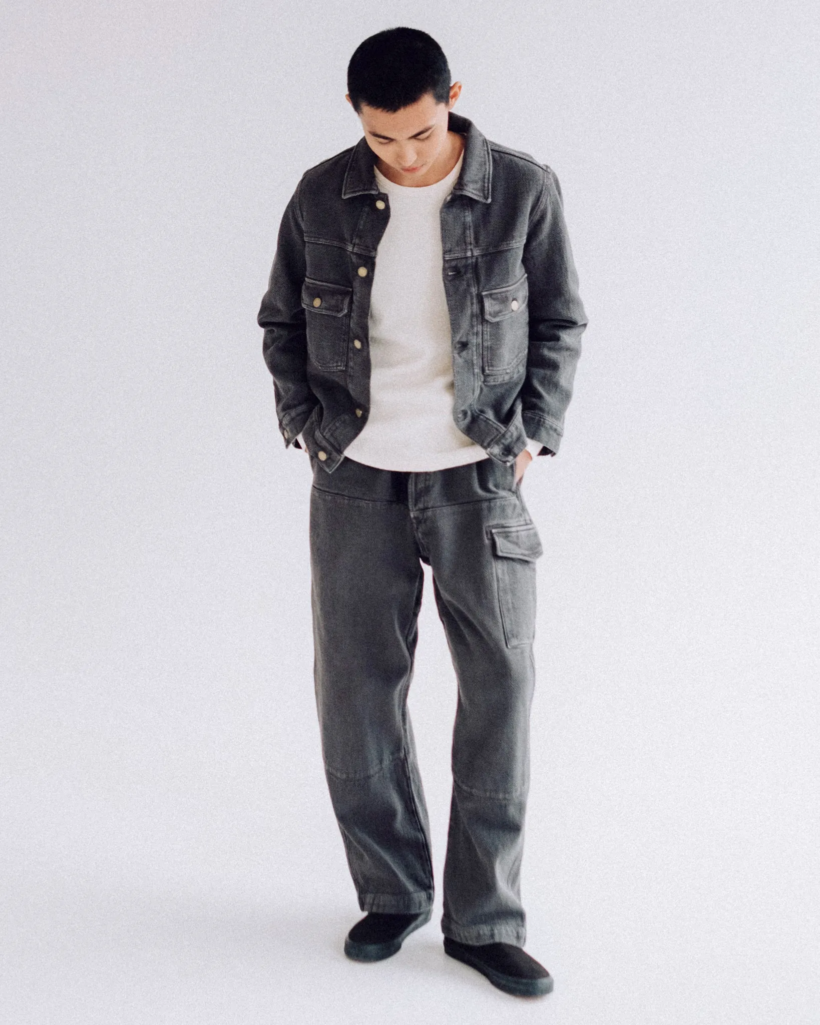 Cargo Pants A-Gi Cotton Asphalt sold by Eat Dust product image thumbnail 2