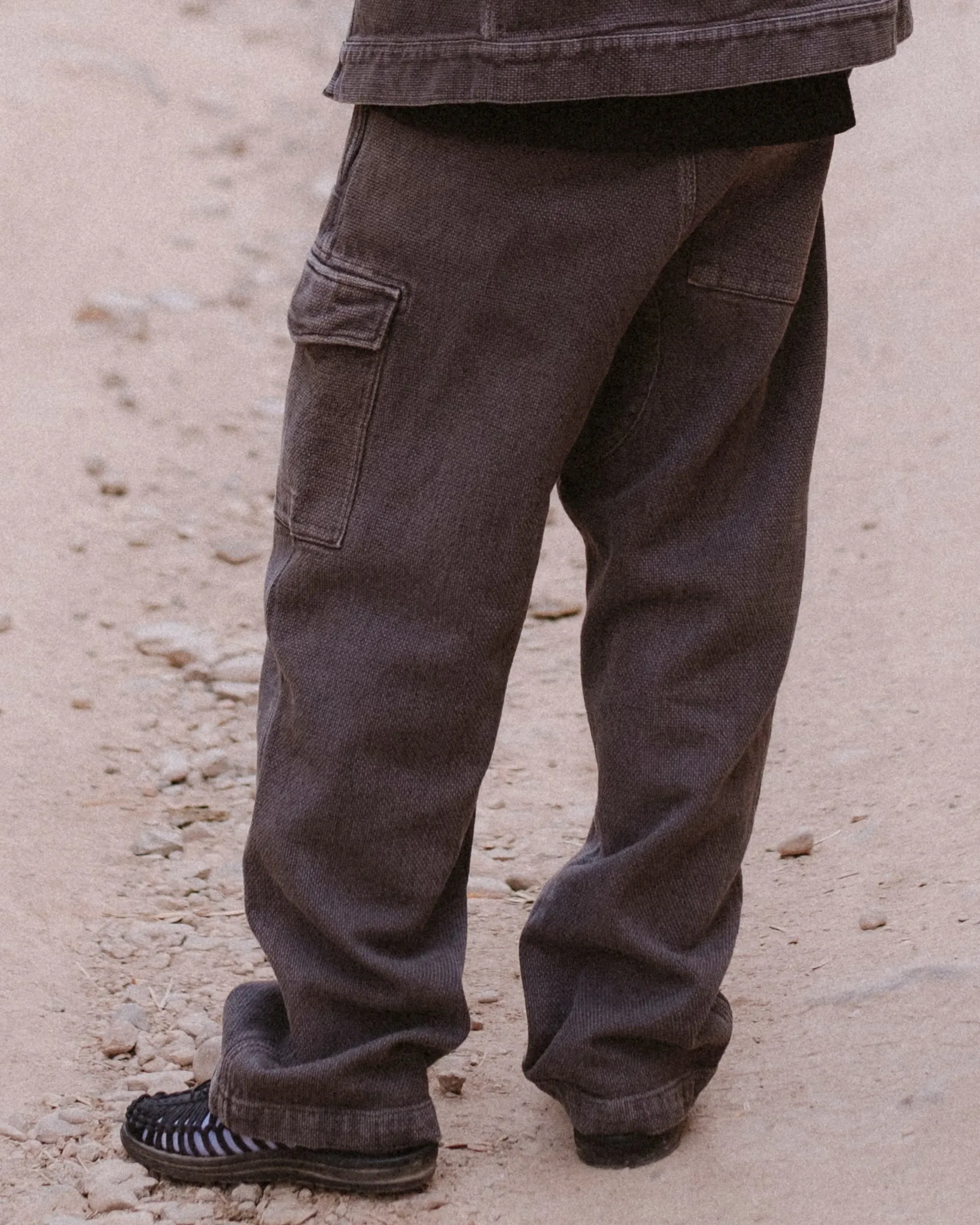 Cargo Pants A-Gi Cotton Asphalt sold by Eat Dust product image thumbnail 5