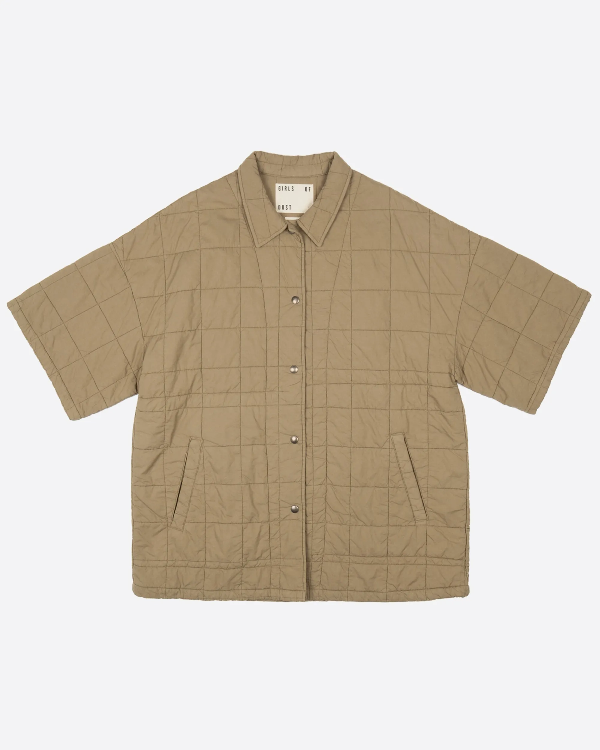 Kyoto Overshirt Cotton Quilt Elmwood sold by Eat Dust