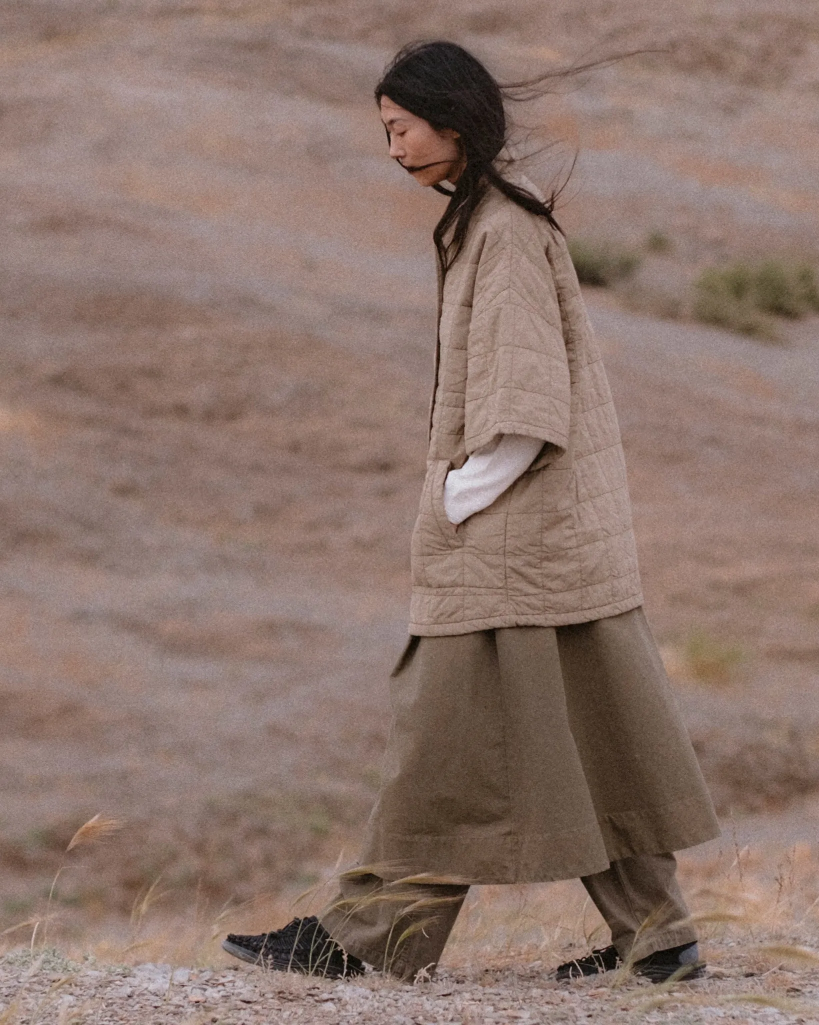 Kyoto Overshirt Cotton Quilt Elmwood sold by Eat Dust product image thumbnail 5