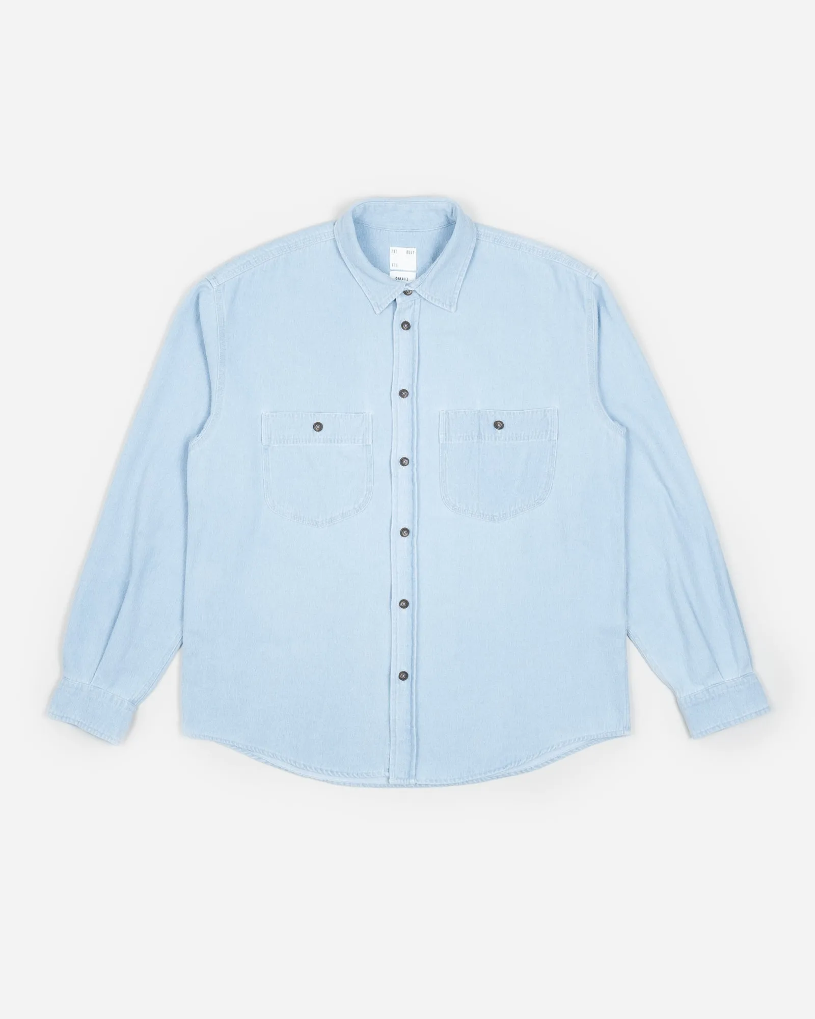 Mechanic Shirt Brushed Denim Acid Blue sold by Eat Dust