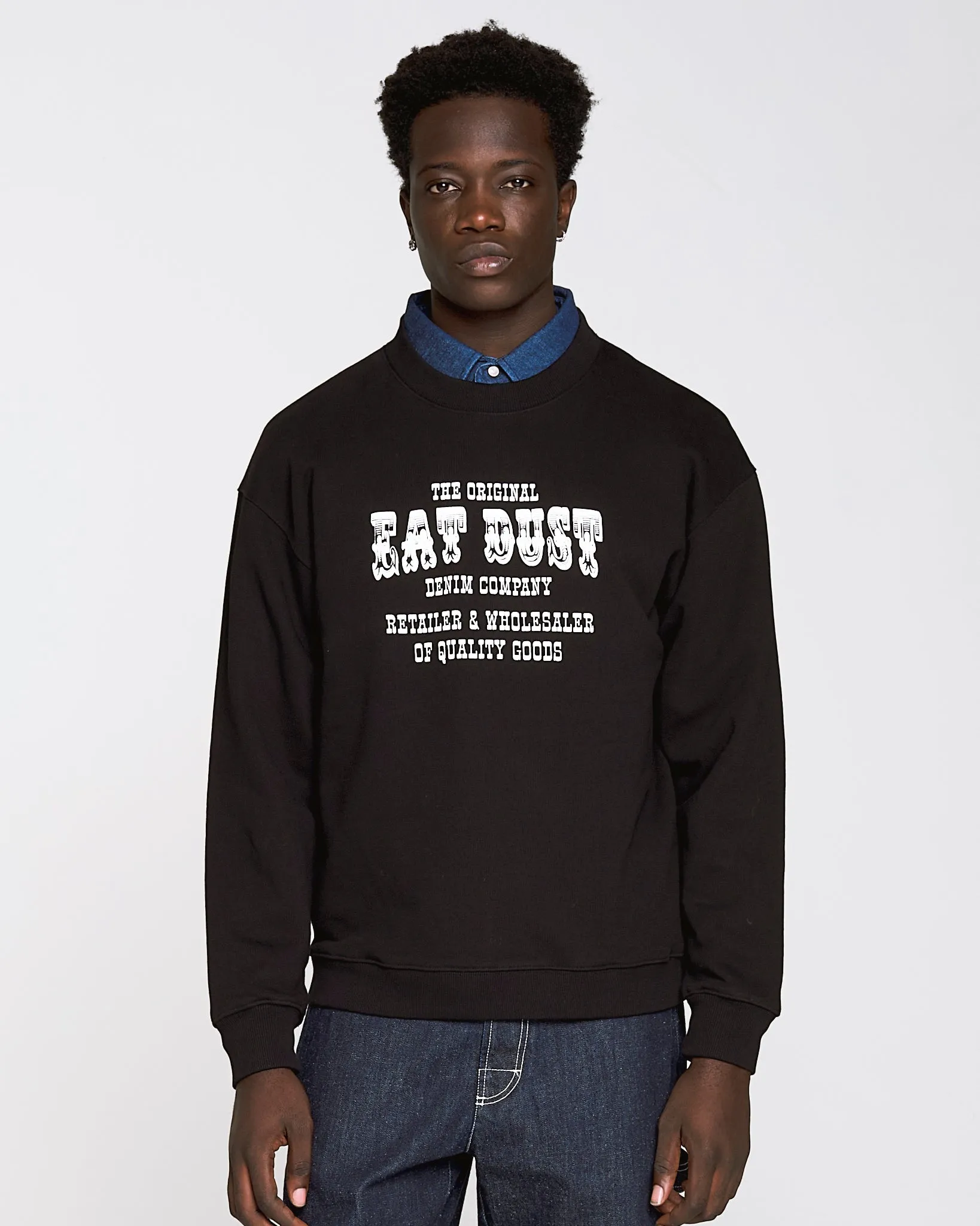 Rush Sweater Basic Fleece Black sold by Eat Dust