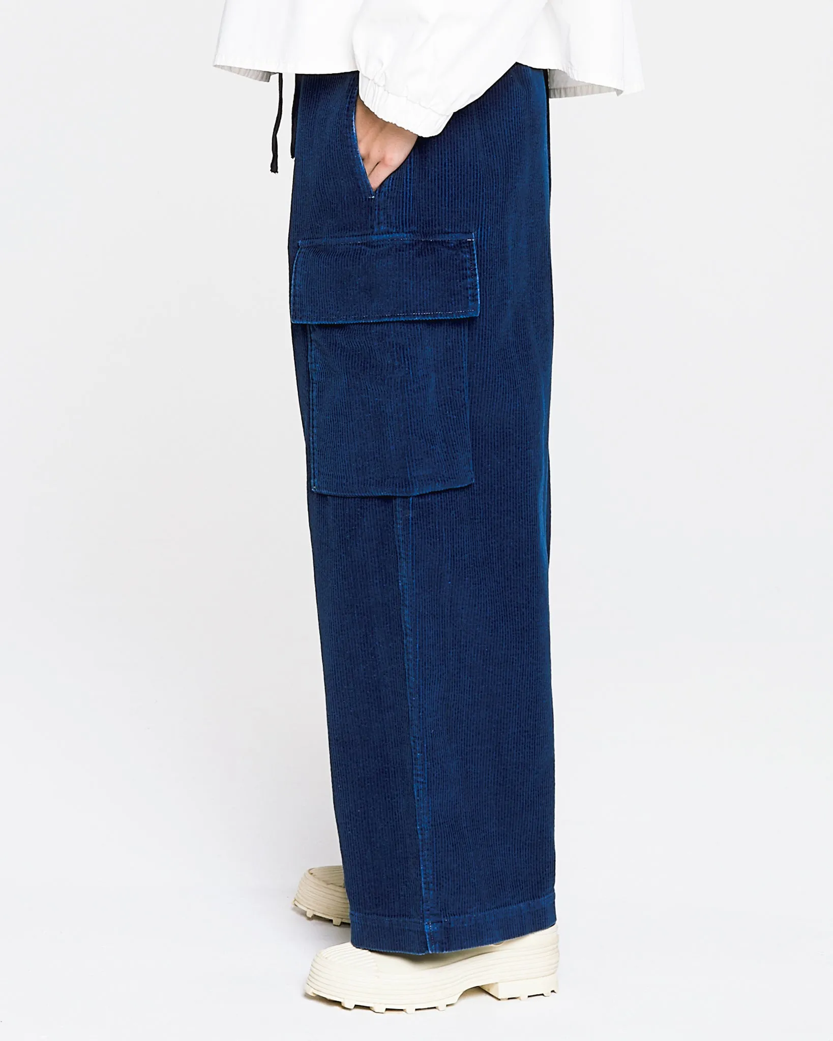 G.o.D Para Pants Indigo Cords Indigo sold by Eat Dust product image thumbnail 3