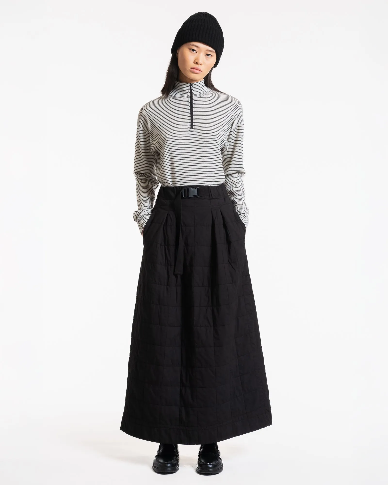 G.o.D Tulip Skirt Cotton Quilt Black sold by Eat Dust product image thumbnail 2