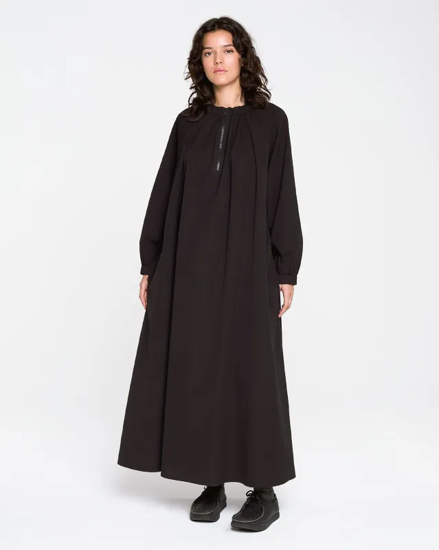 G.o.D Grassland Dress Light Cotton Drill Black made by Eat Dust