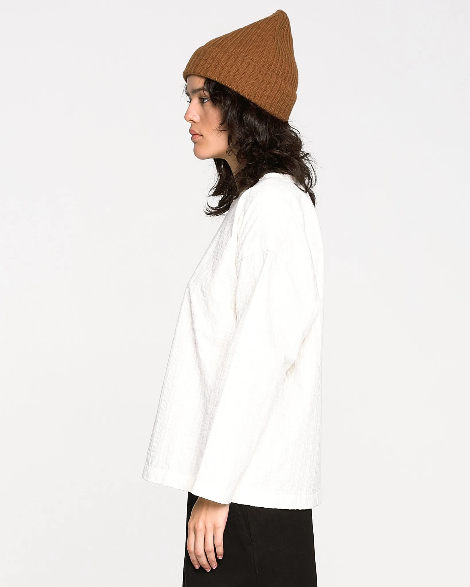 G.o.D Gardener Smock Dobby Cotton Milk sold by Eat Dust product image thumbnail 4